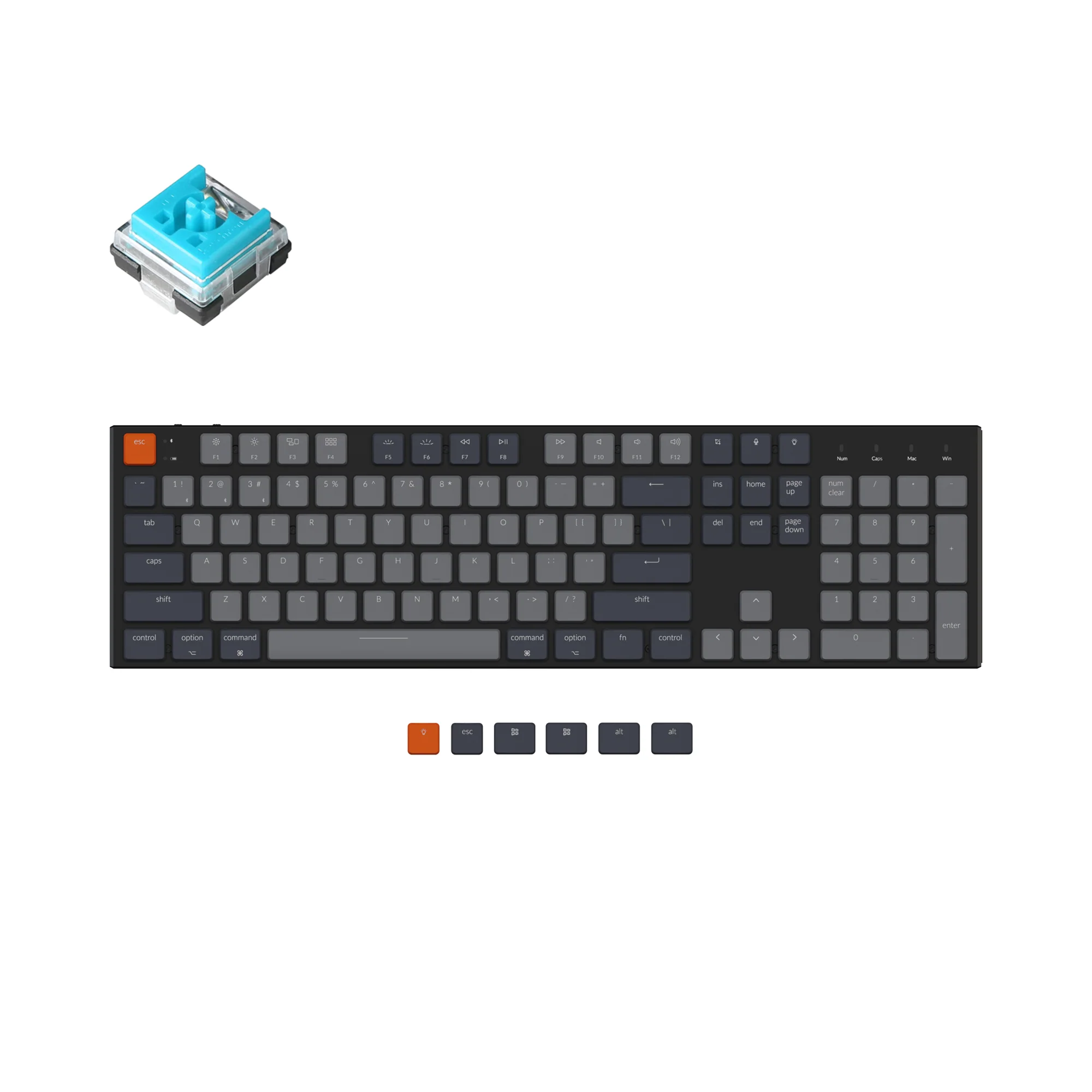 Keychron K5 Wireless Mechanical Keyboard - Image 8
