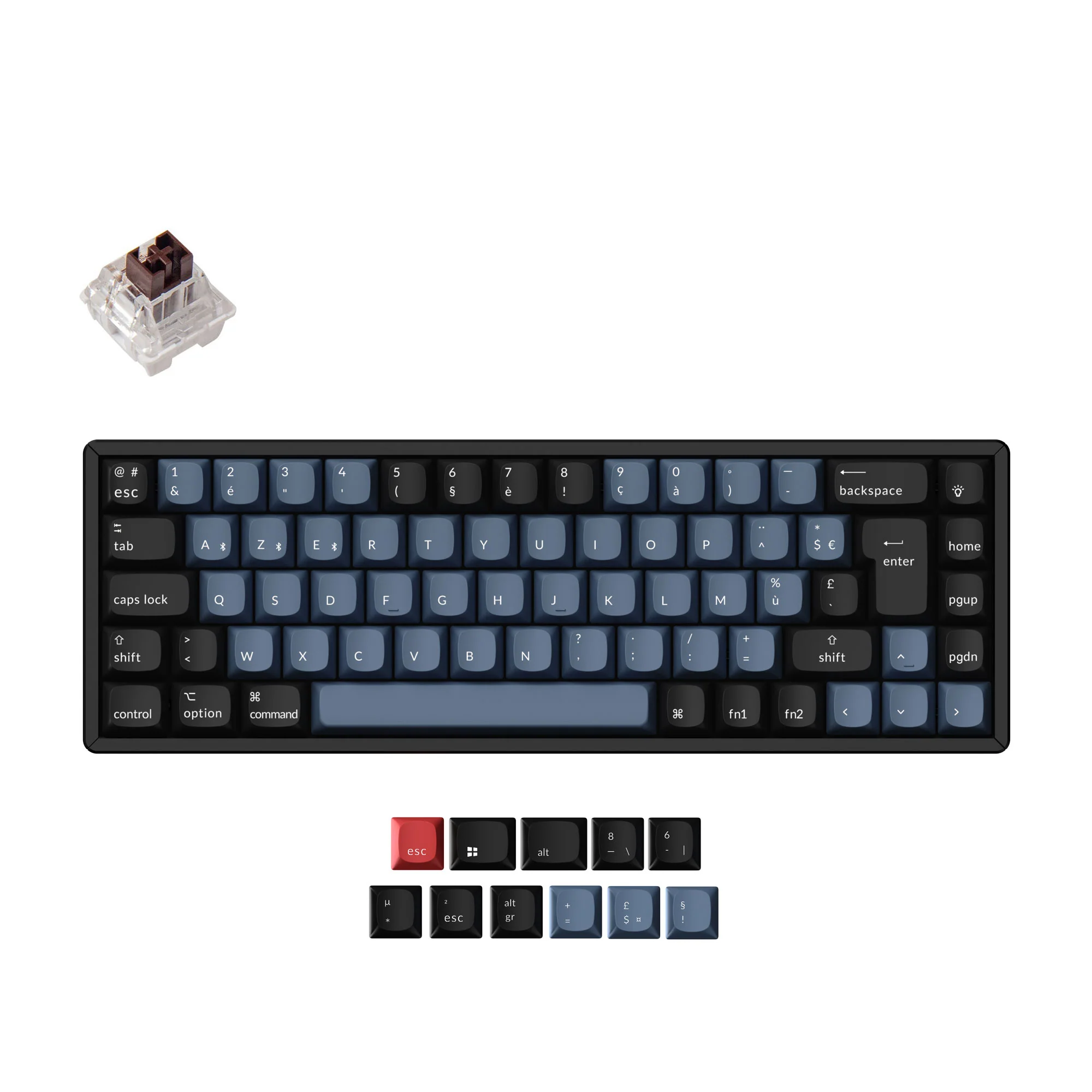Keychron K6 Pro QMK/VIA Wireless Mechanical Keyboard ISO Layout Collection - Image 10