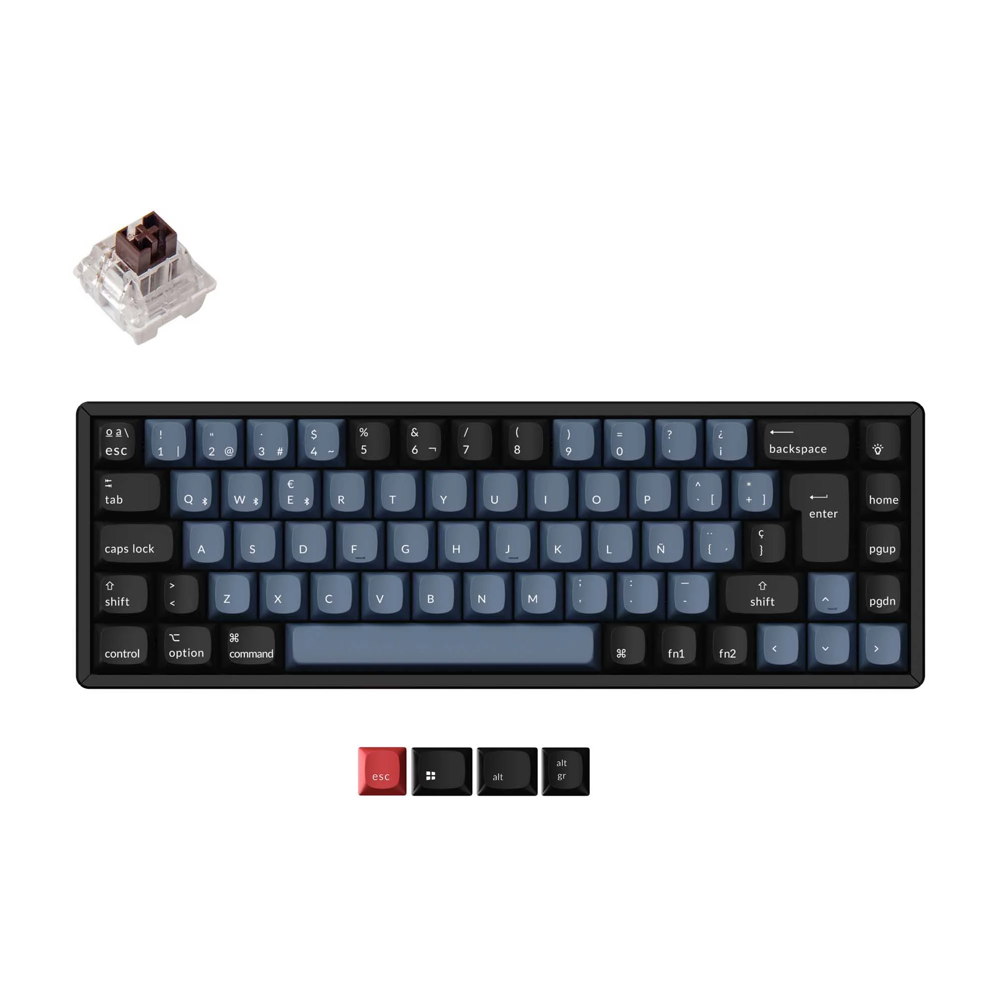 Keychron K6 Pro QMK/VIA Wireless Mechanical Keyboard ISO Layout Collection - Image 12