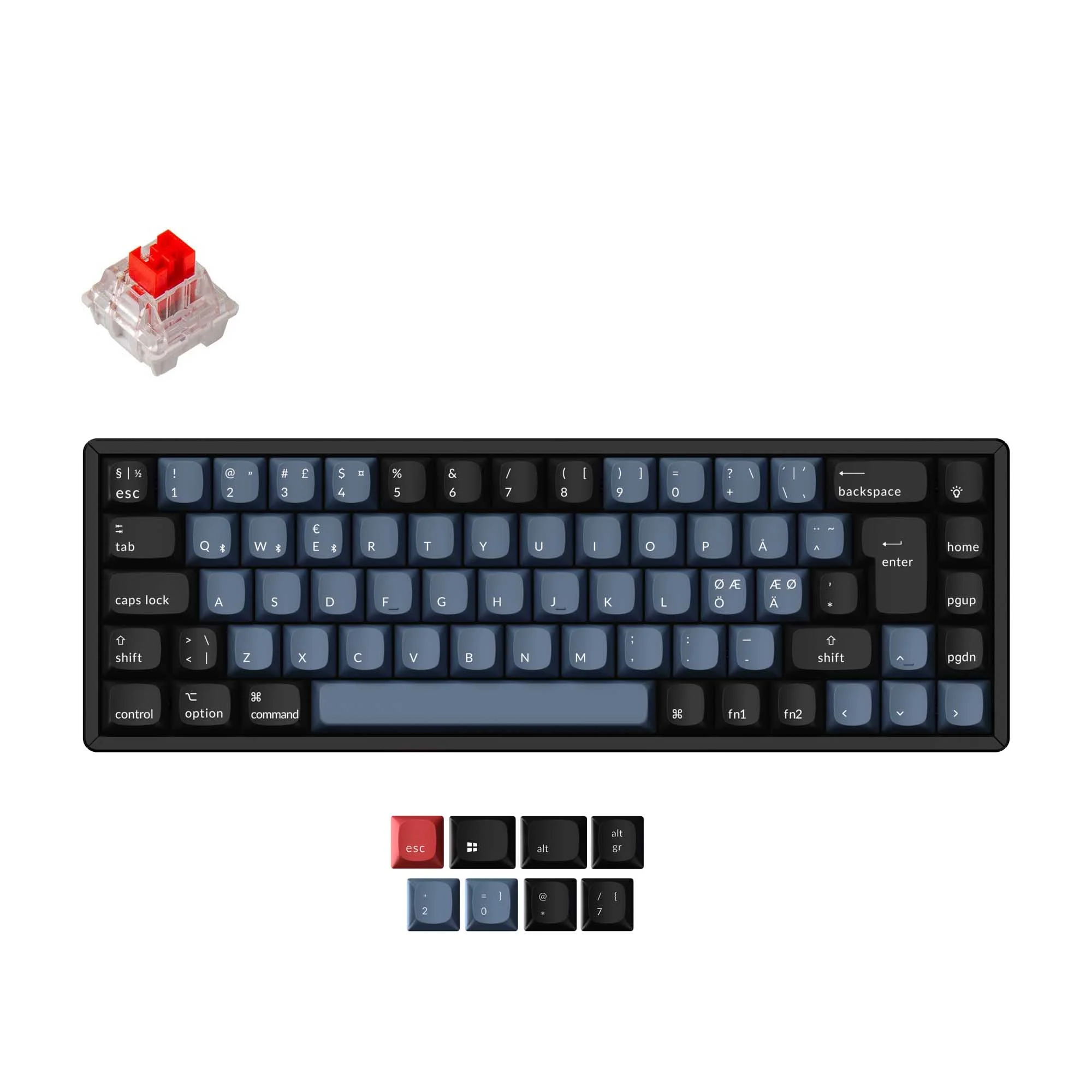 Keychron K6 Pro QMK/VIA Wireless Mechanical Keyboard ISO Layout Collection - Image 7