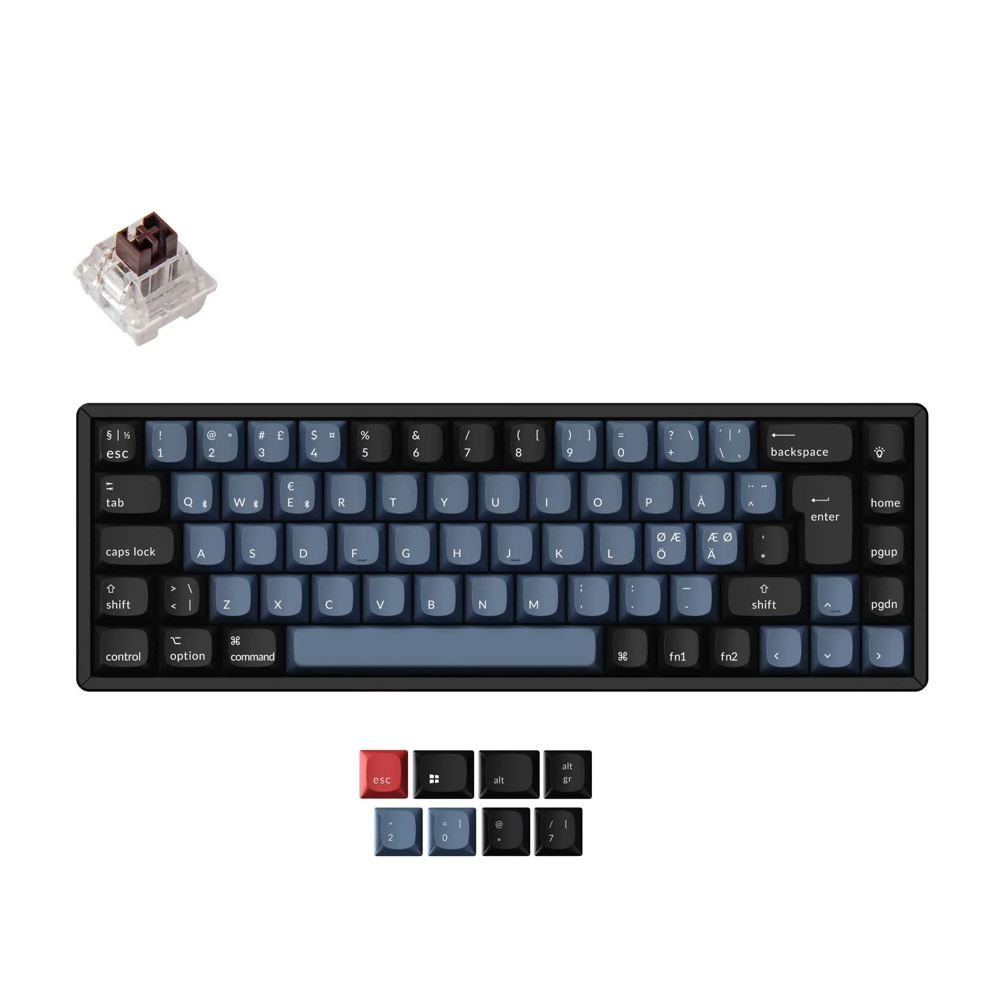 Keychron K6 Pro QMK/VIA Wireless Mechanical Keyboard ISO Layout Collection - Image 8