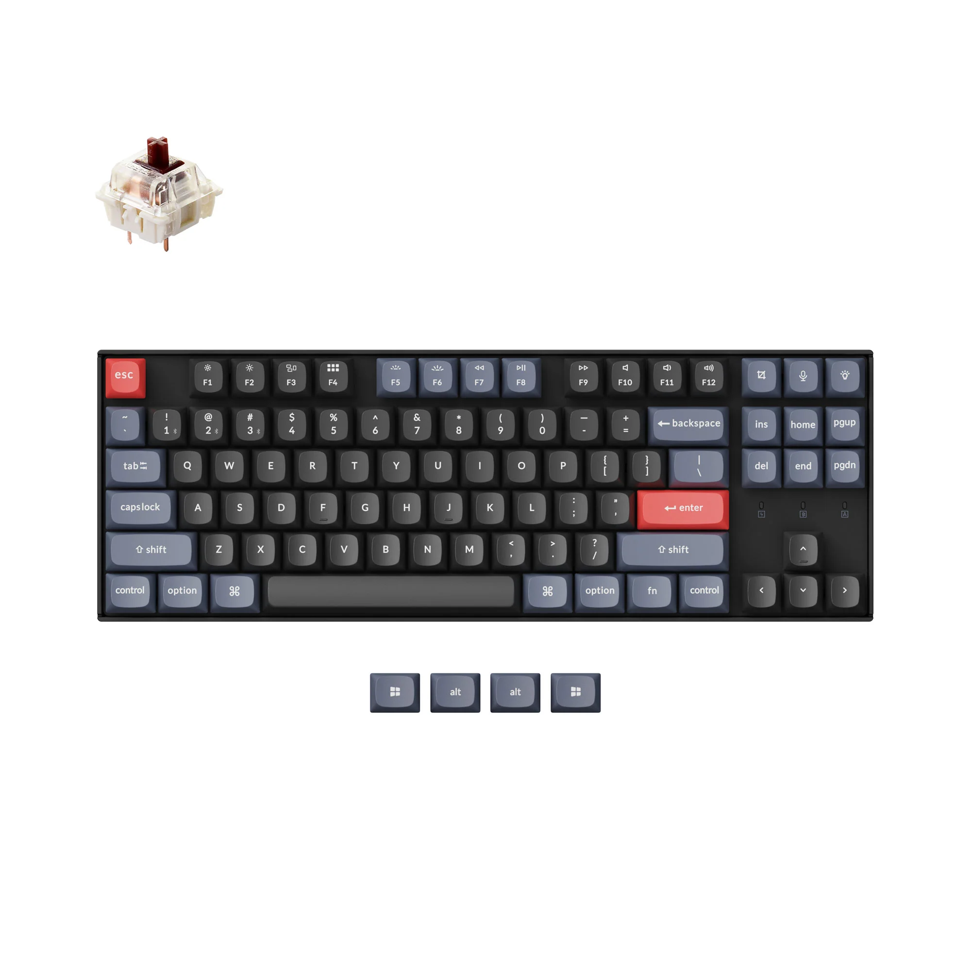 Keychron K8 Pro QMK/VIA Wireless Mechanical Keyboard - Image 3