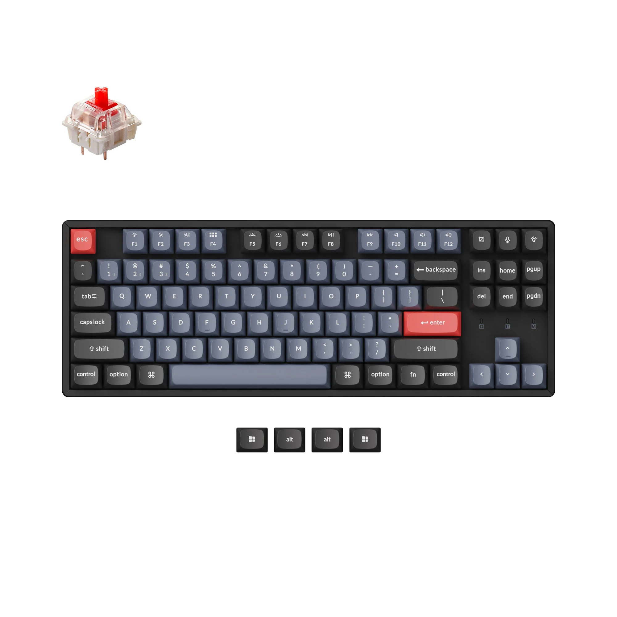 Keychron K8 Pro QMK/VIA Wireless Mechanical Keyboard - Image 4