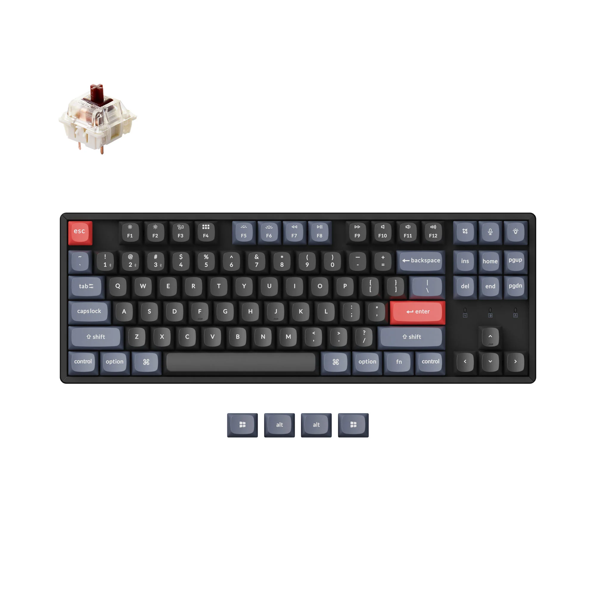 Keychron K8 Pro QMK/VIA Wireless Mechanical Keyboard - Image 9