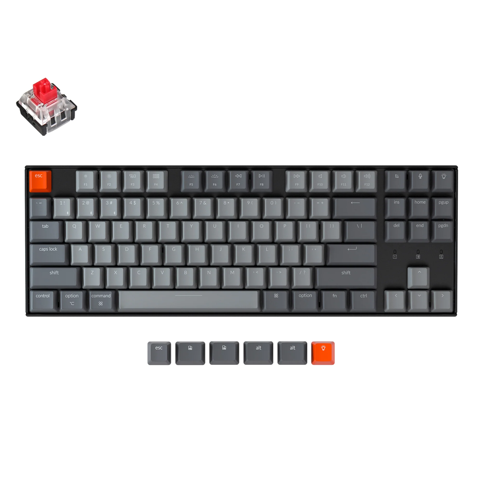 Keychron K8 Wireless Mechanical Keyboard - Image 7