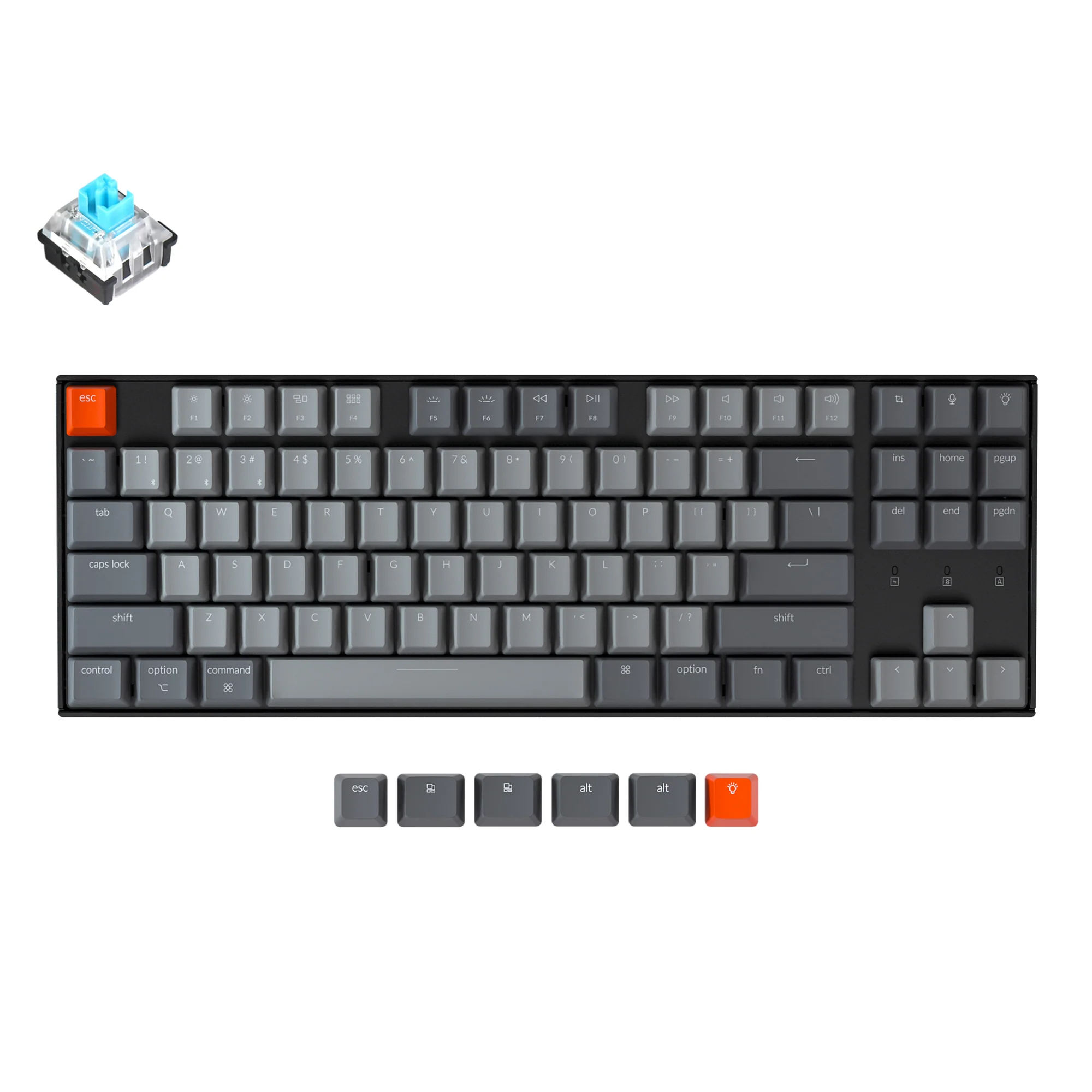 Keychron K8 Wireless Mechanical Keyboard - Image 8