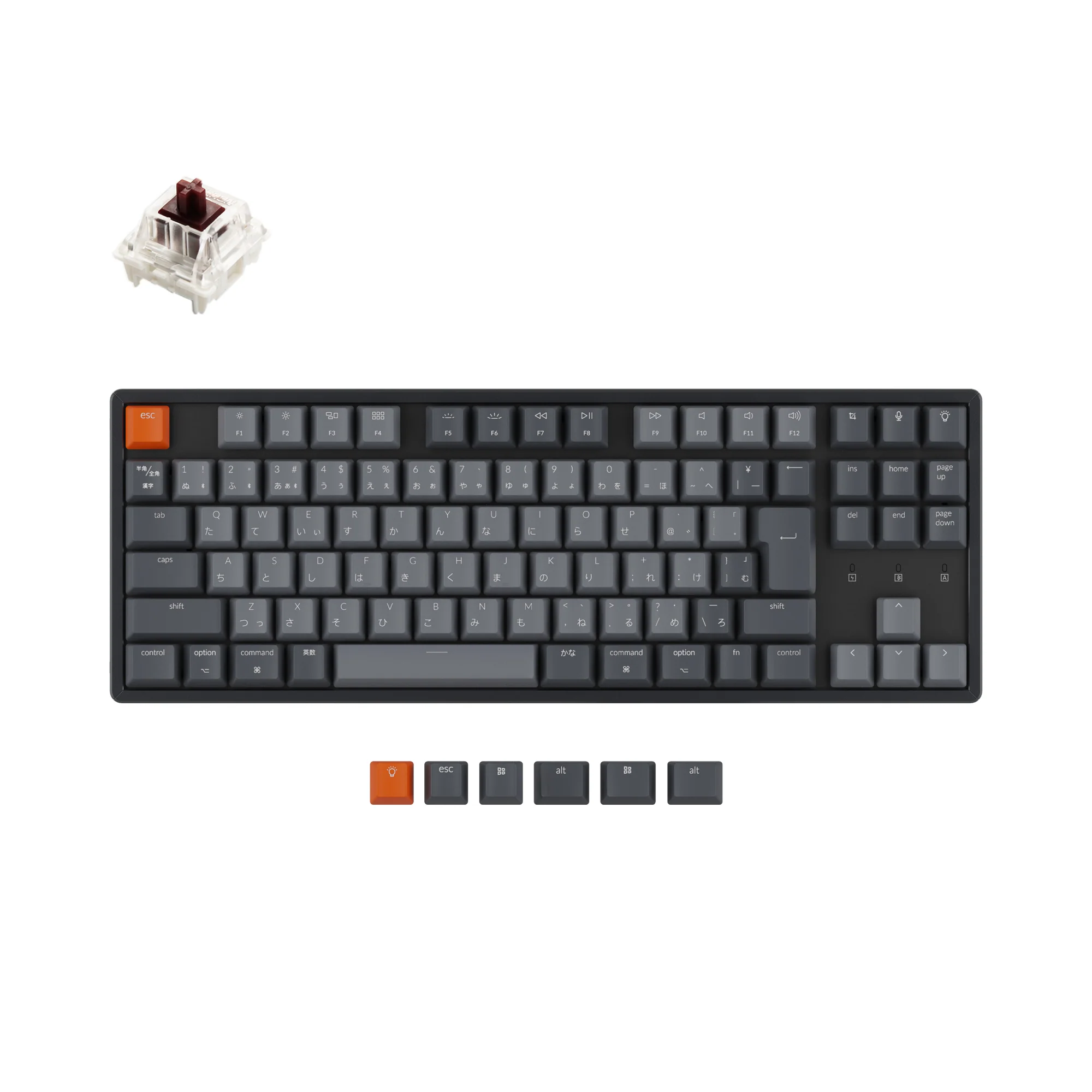 Keychron K8 Wireless Mechanical Keyboard (Japan JIS Layout) - Image 3
