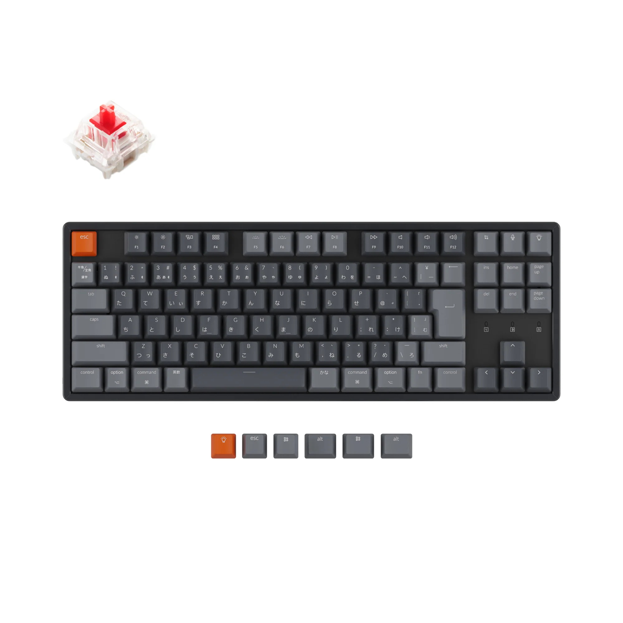 Keychron K8 Wireless Mechanical Keyboard (Japan JIS Layout) - Image 4