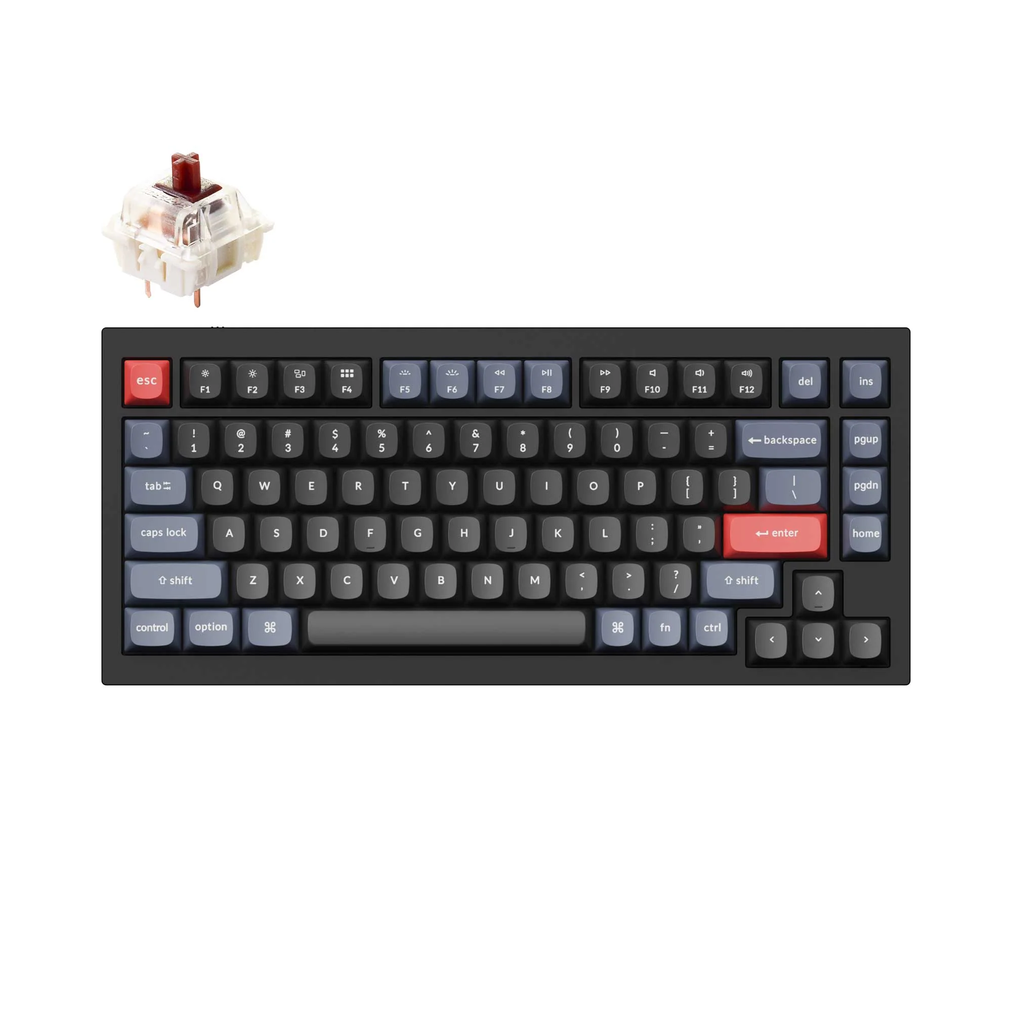 Keychron Q1 QMK Custom Mechanical Keyboard - Version 2 - Image 3