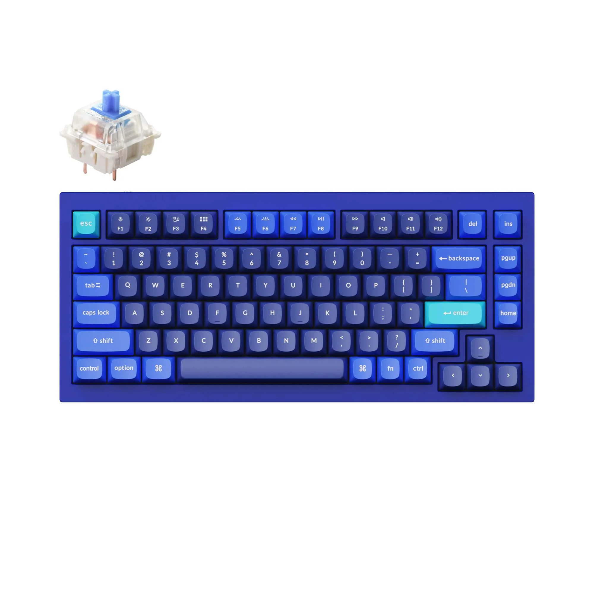 Keychron Q1 QMK Custom Mechanical Keyboard - Version 2 - Image 8