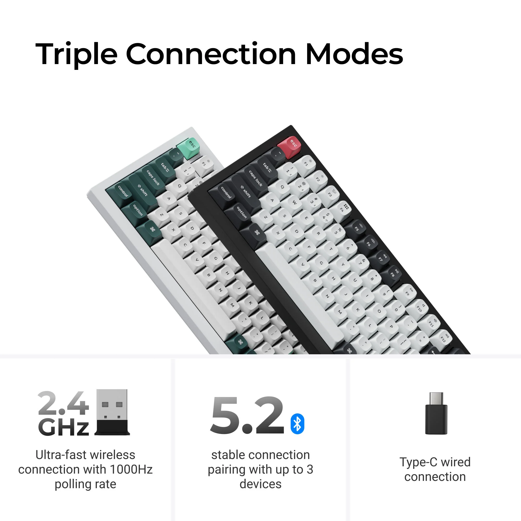 Keychron Q1 HE QMK Wireless Custom Keyboard - Image 5