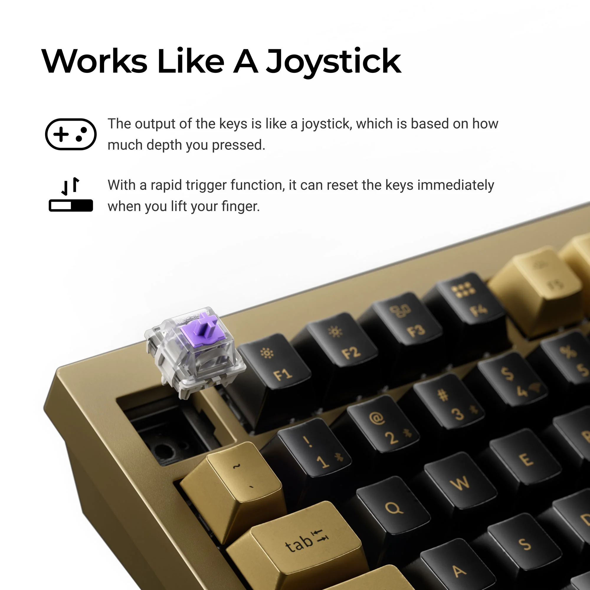 Keychron Q1 HE QMK Wireless Custom Keyboard - Copper Edition - Image 3
