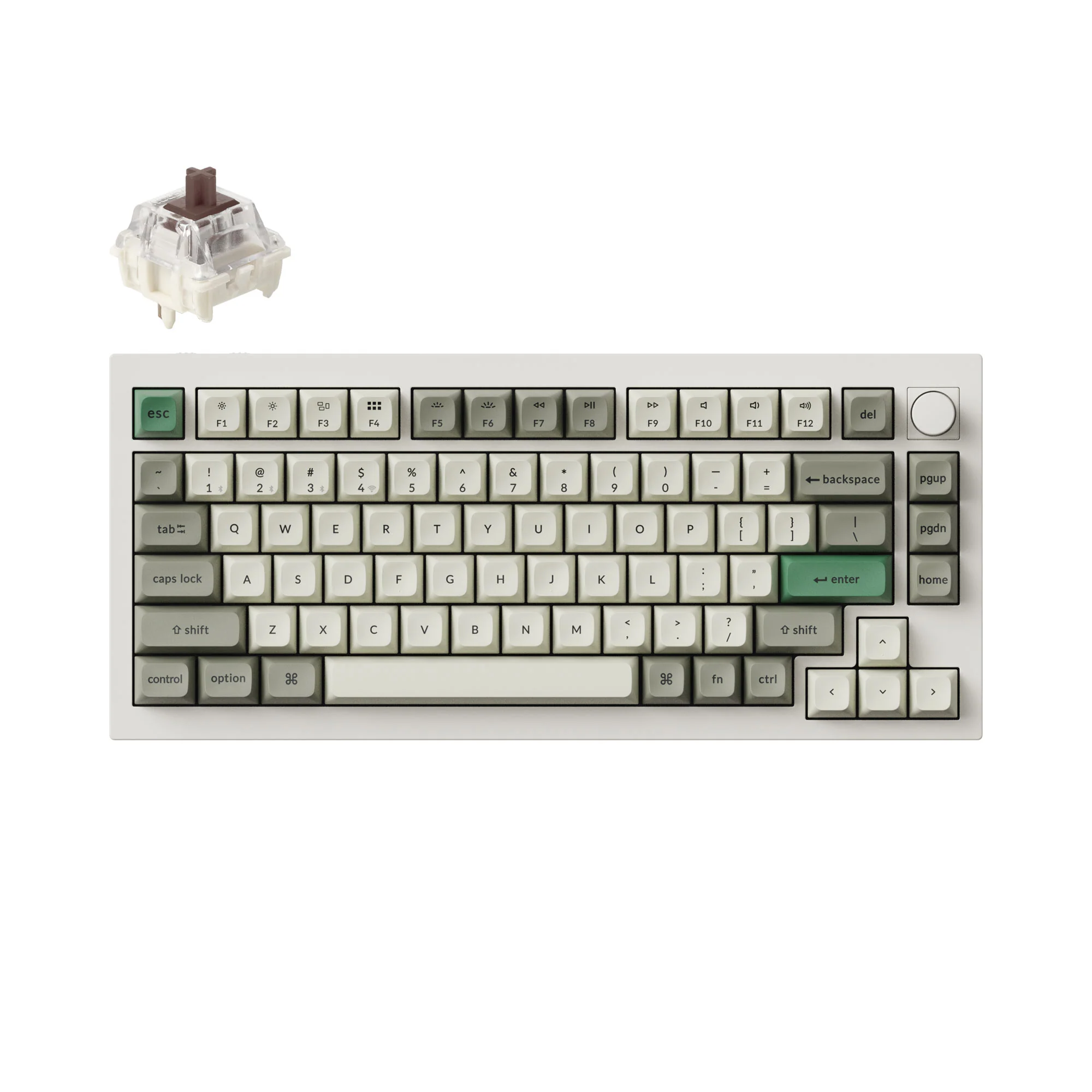 Keychron Q1 Max QMK/VIA Wireless Custom Mechanical Keyboard - Image 11