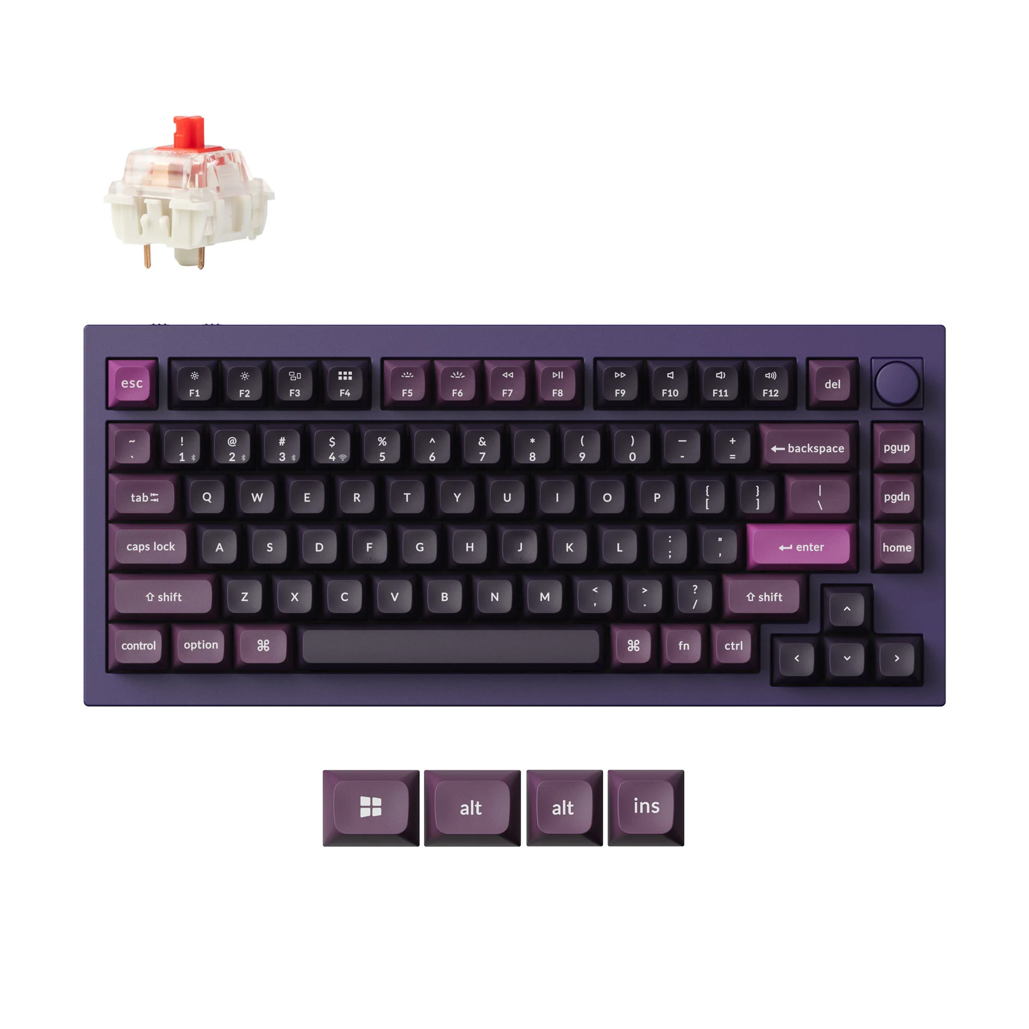 Keychron Q1 Max QMK/VIA Wireless Custom Mechanical Keyboard - Image 24