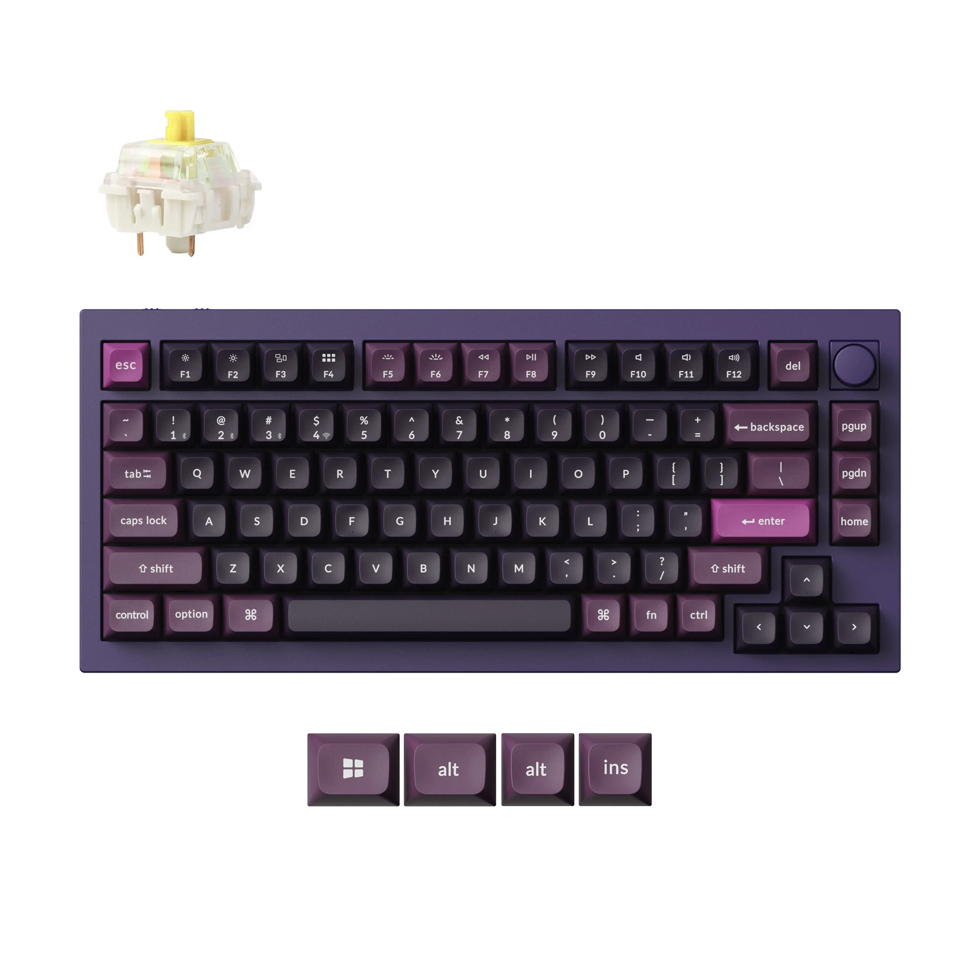 Keychron Q1 Max QMK/VIA Wireless Custom Mechanical Keyboard - Image 26