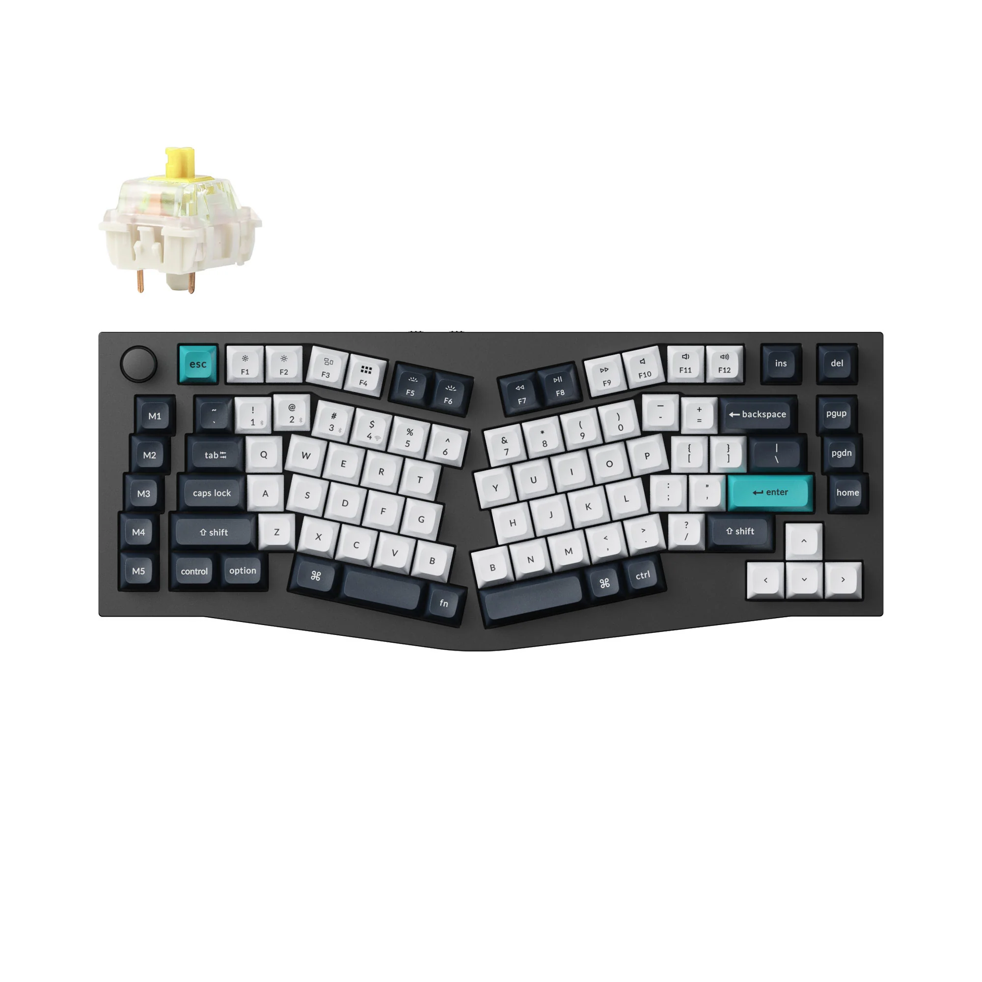 Keychron Q10 Max (Alice Layout) QMK/VIA Wireless Custom Mechanical Keyboard - Image 3
