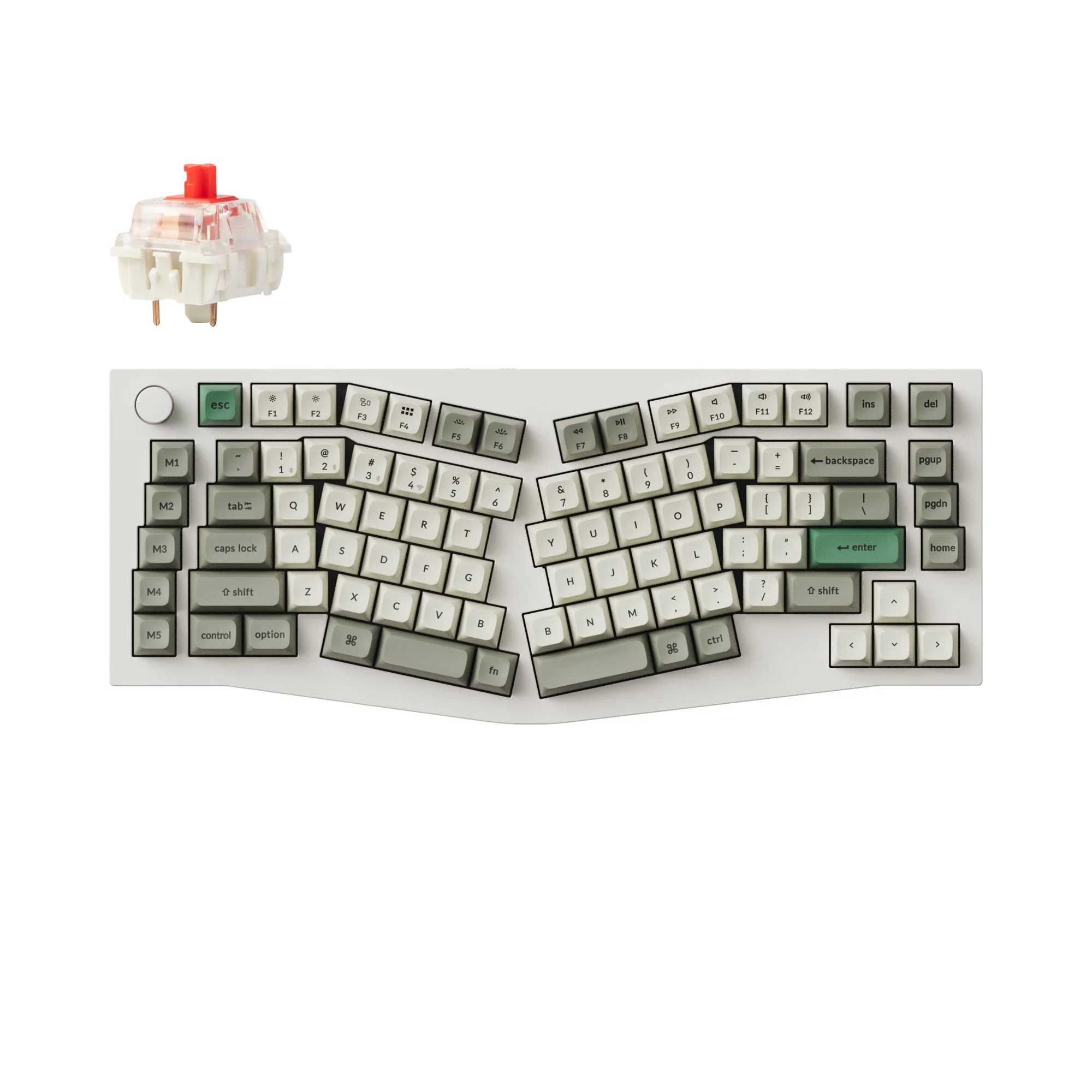 Keychron Q10 Max (Alice Layout) QMK/VIA Wireless Custom Mechanical Keyboard - Image 4