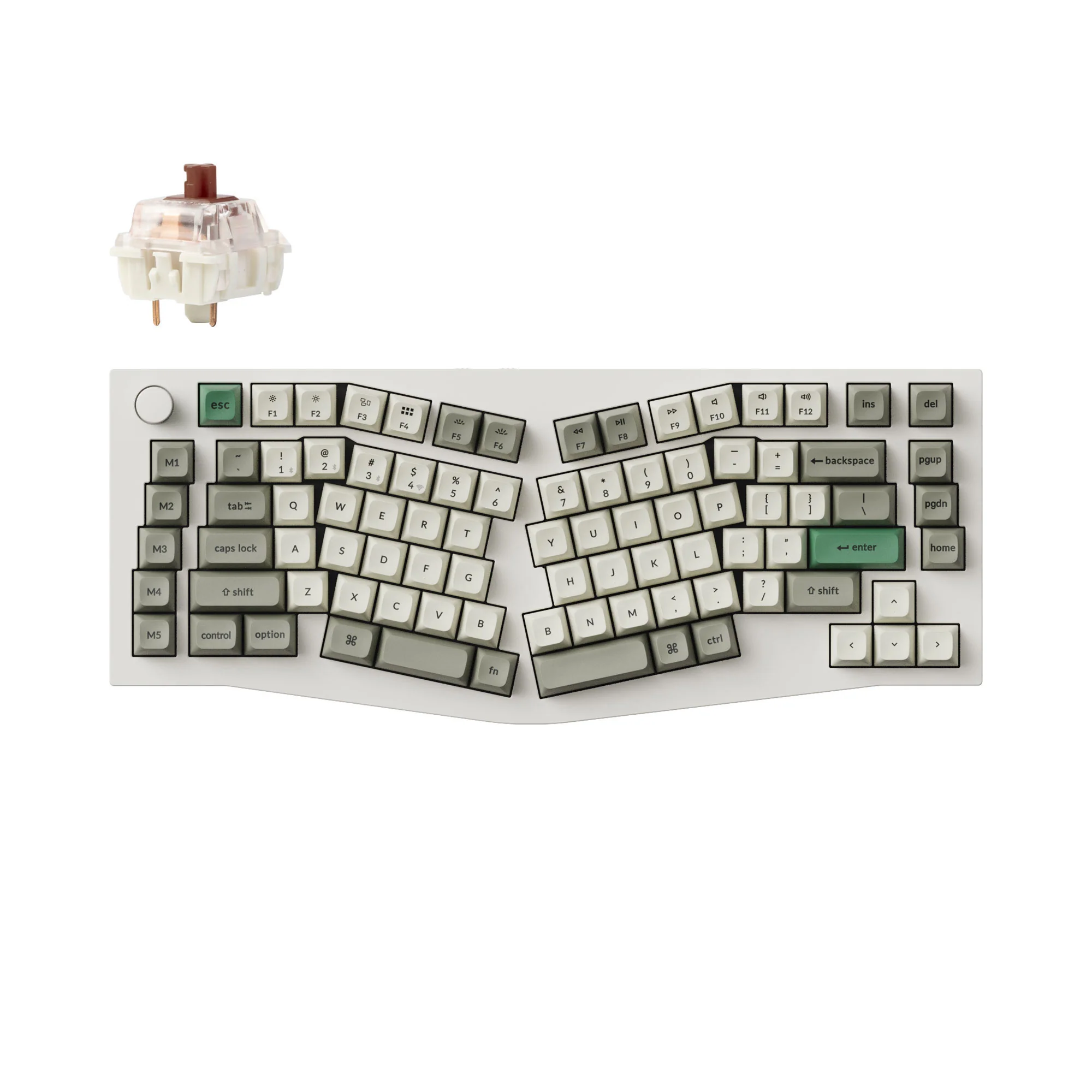Keychron Q10 Max (Alice Layout) QMK/VIA Wireless Custom Mechanical Keyboard - Image 5