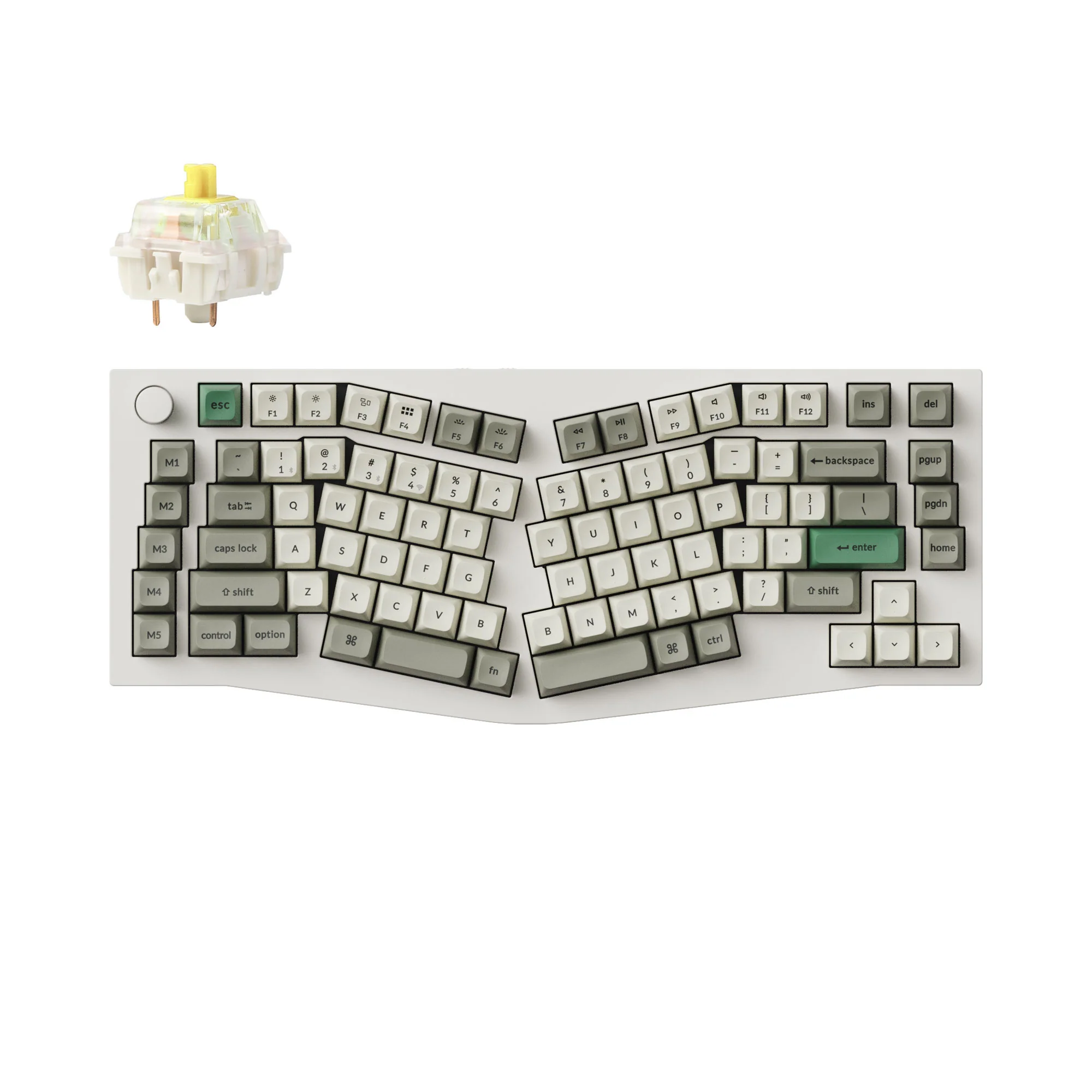 Keychron Q10 Max (Alice Layout) QMK/VIA Wireless Custom Mechanical Keyboard - Image 6