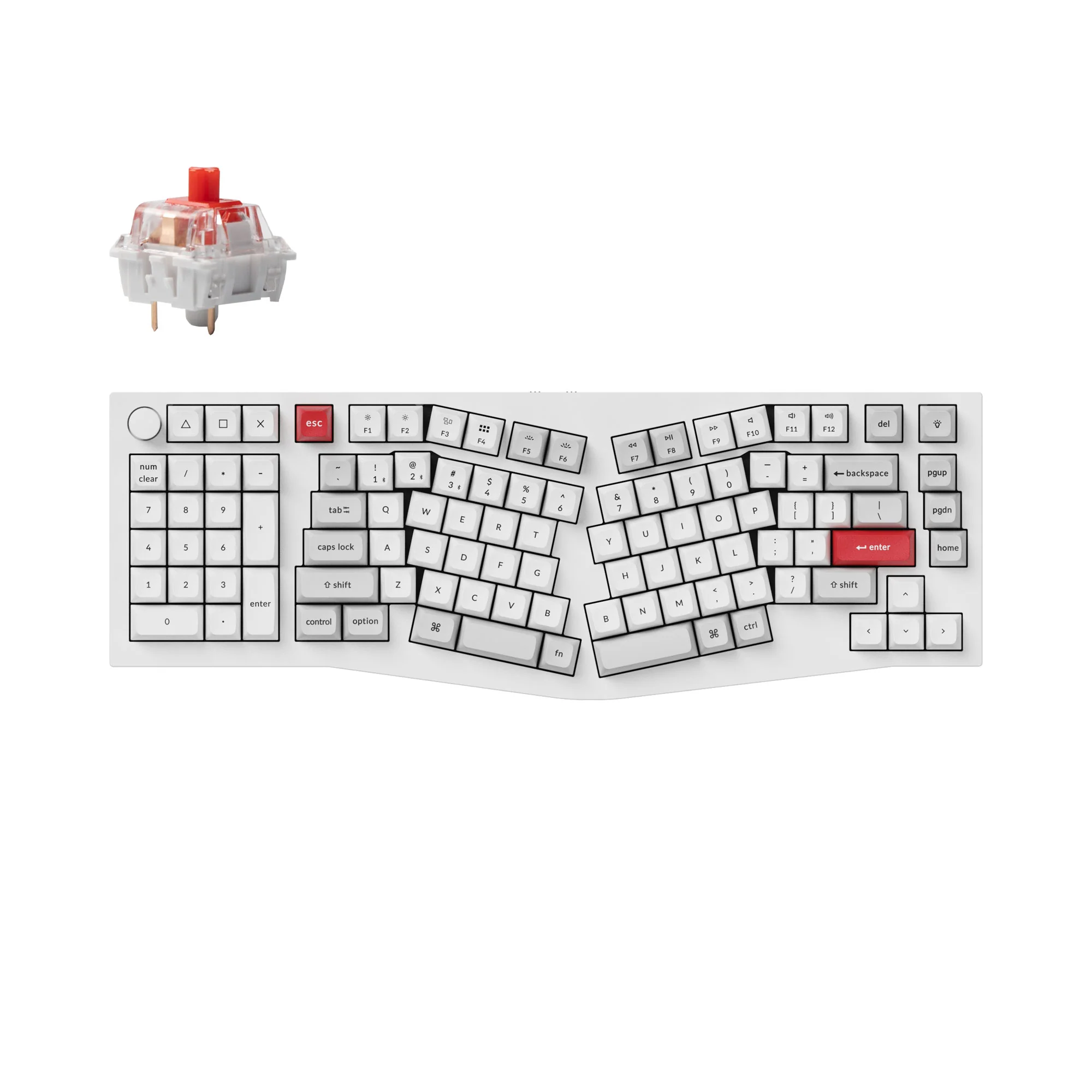 Keychron Q14 Pro (Alice Layout) QMK/VIA Wireless Custom Mechanical Keyboard - Image 7