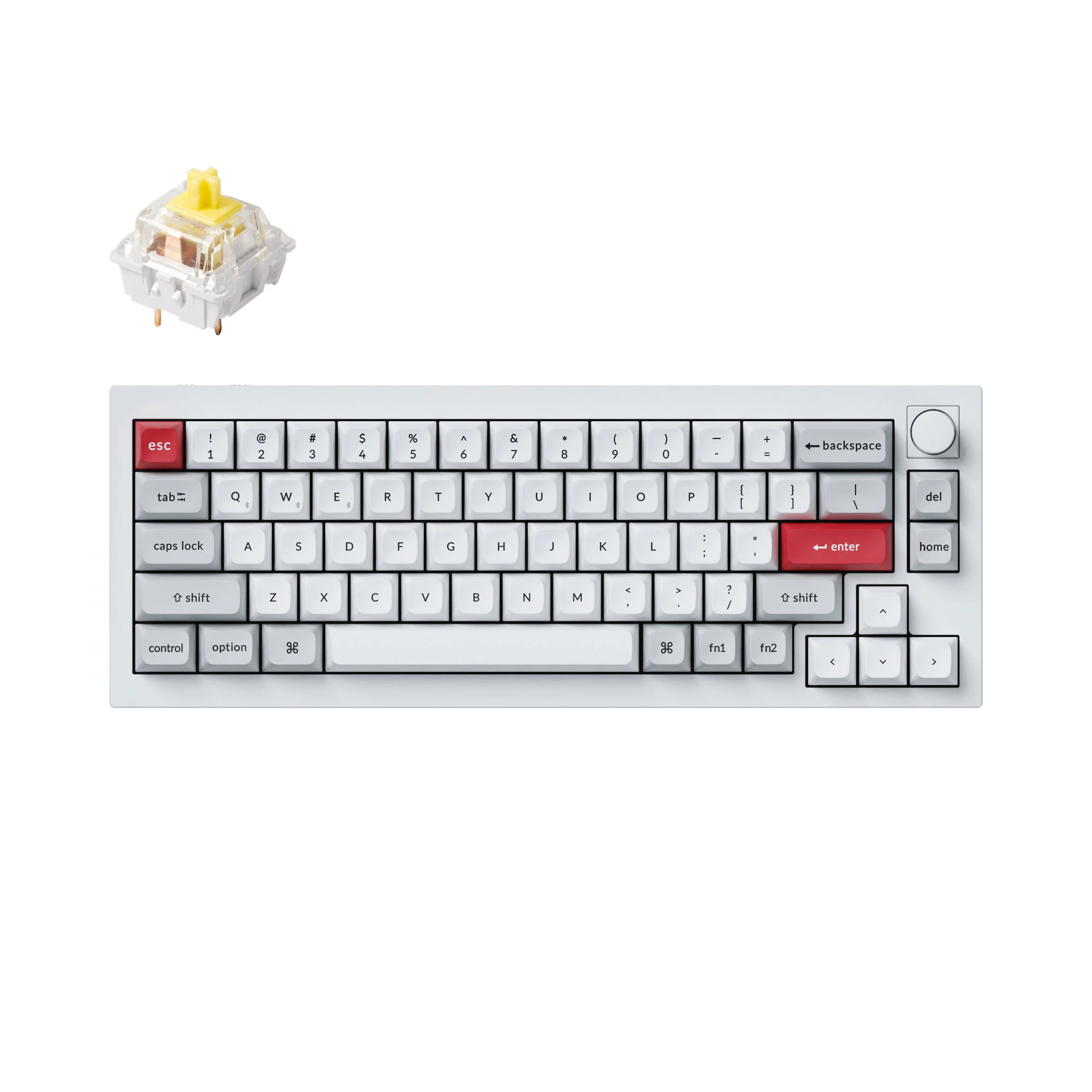 Keychron Q2 Pro QMK/VIA Wireless Custom Mechanical Keyboard - Image 9