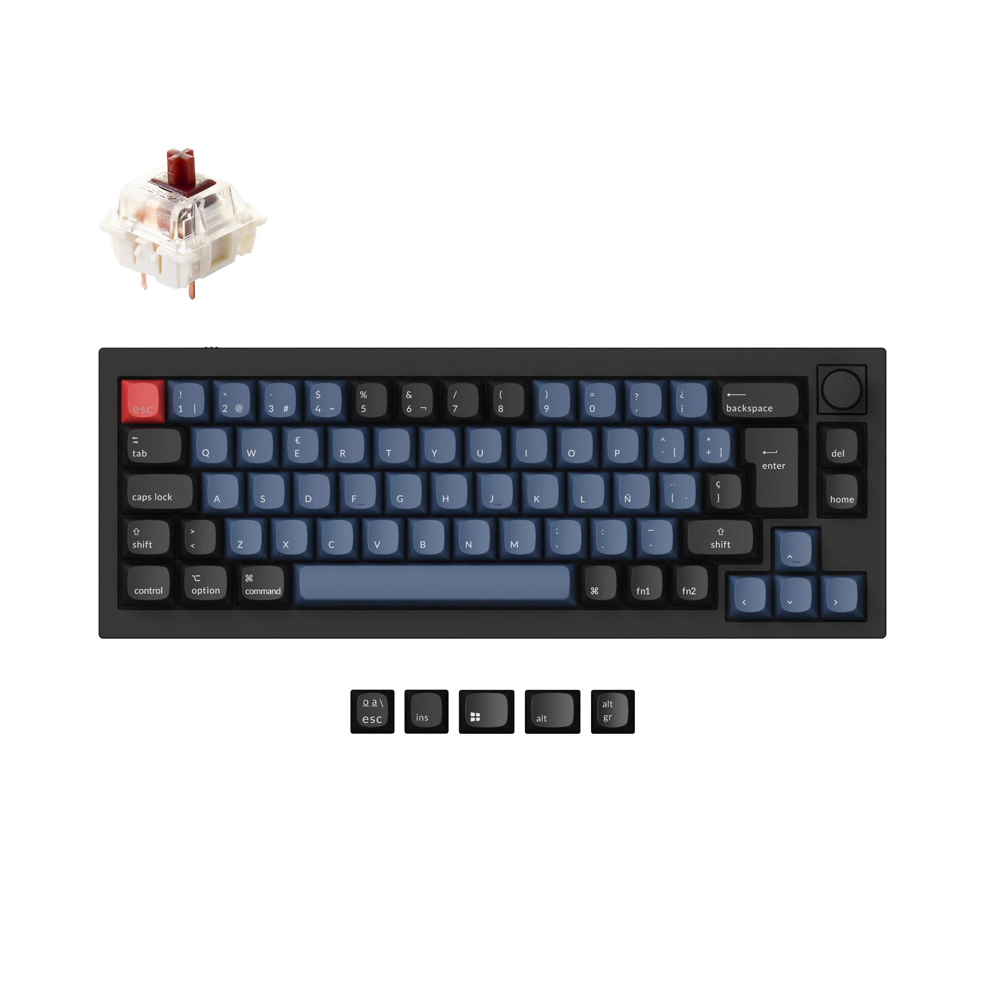 Keychron Q2 QMK Custom Mechanical Keyboard ISO Layout Collection - Image 10
