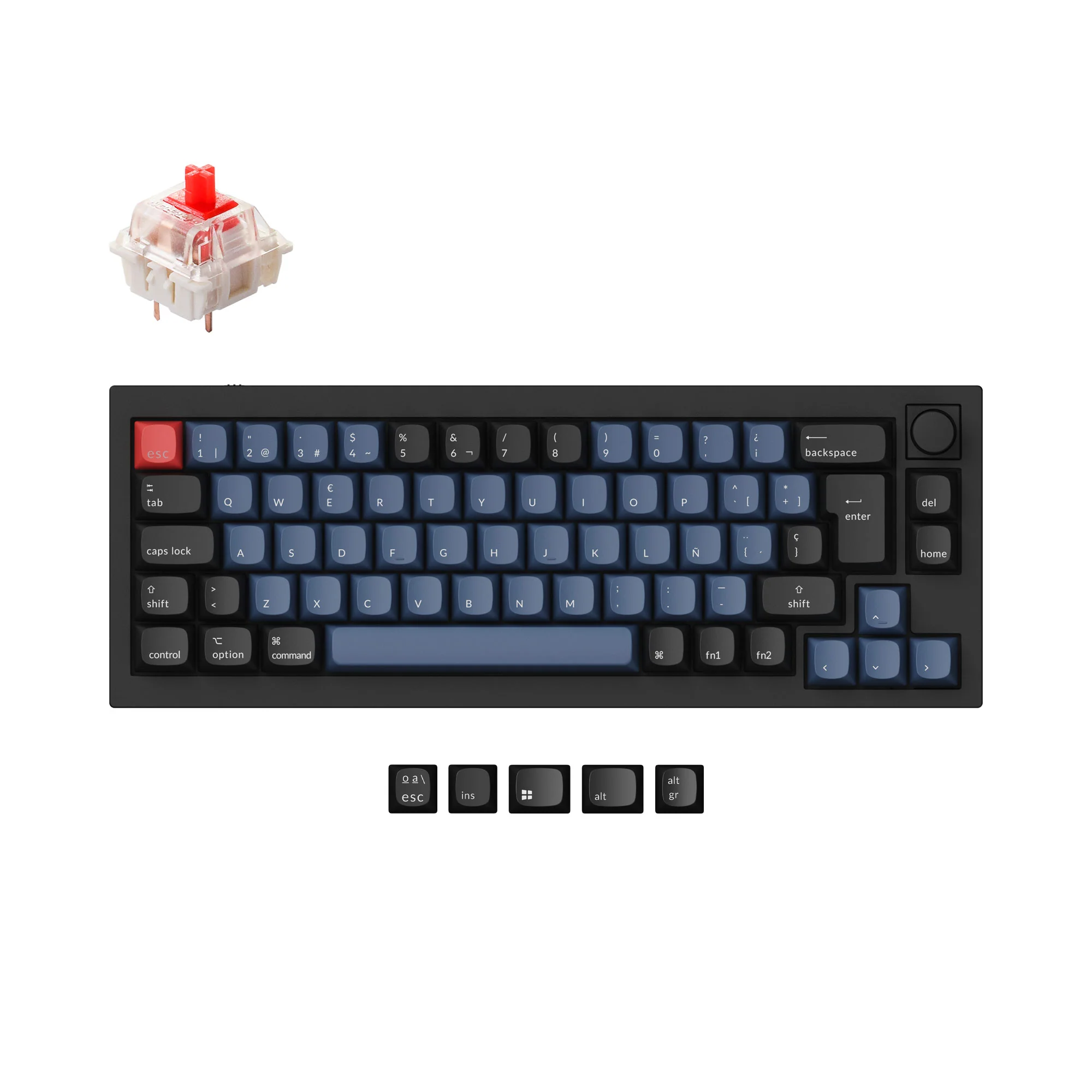 Keychron Q2 QMK Custom Mechanical Keyboard ISO Layout Collection - Image 9