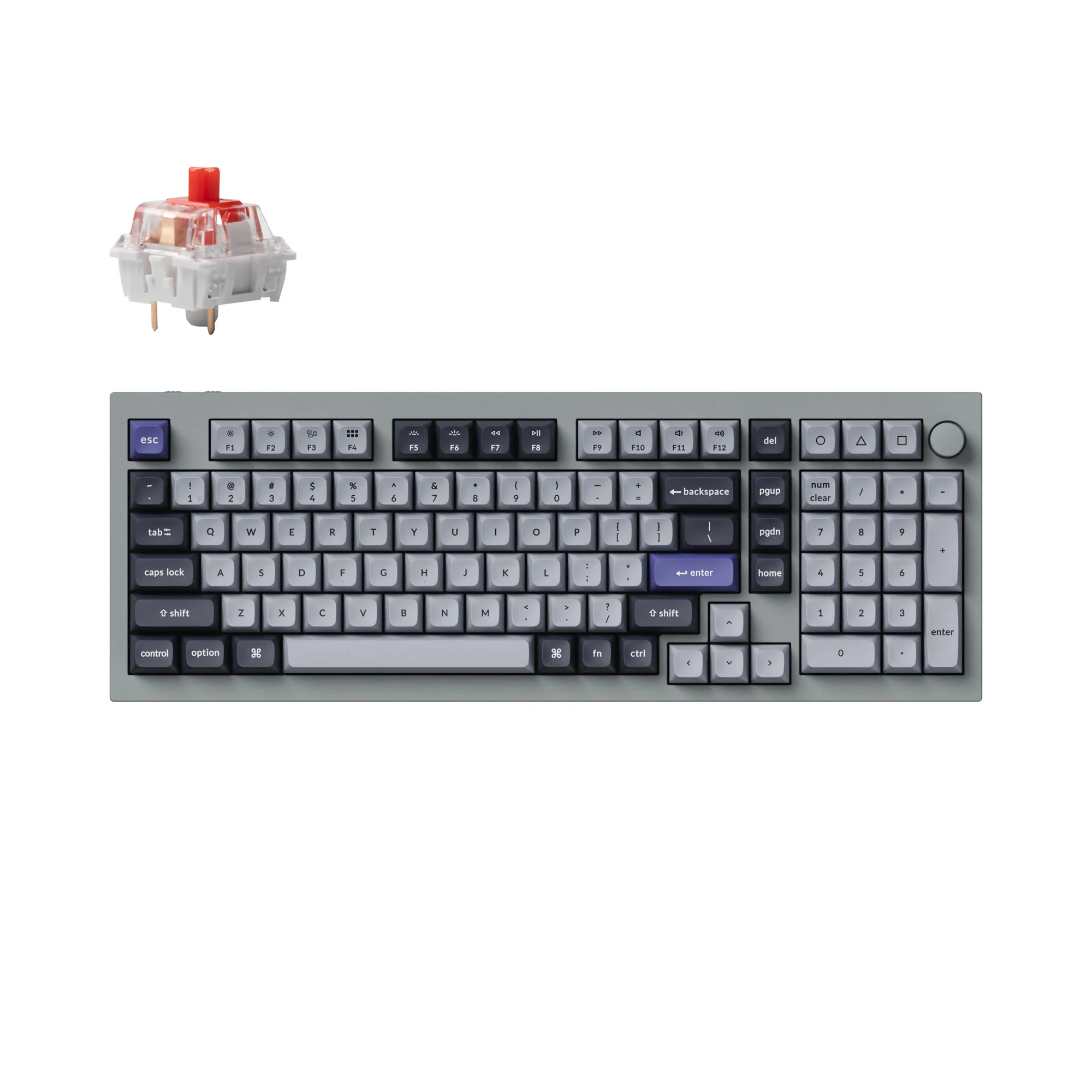 Keychron Q5 Pro QMK/VIA Wireless Custom Mechanical Keyboard - Image 4