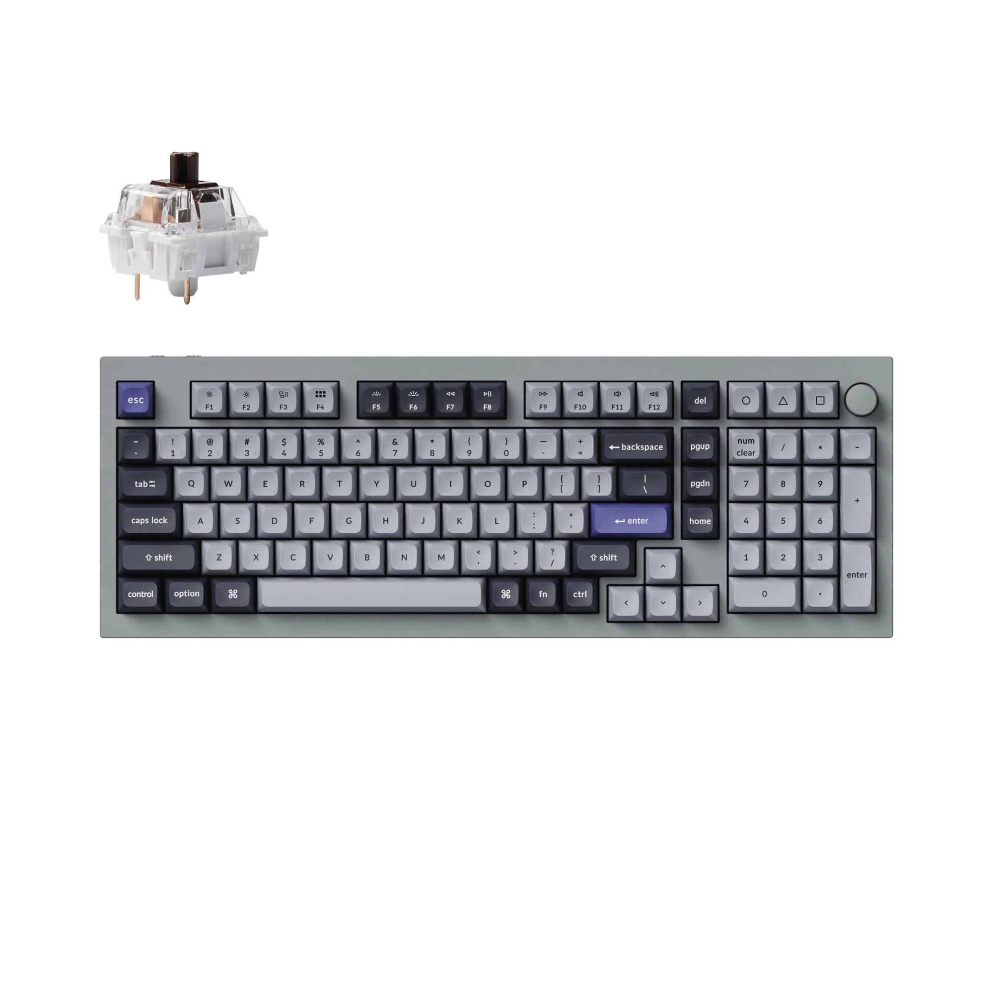 Keychron Q5 Pro QMK/VIA Wireless Custom Mechanical Keyboard - Image 5