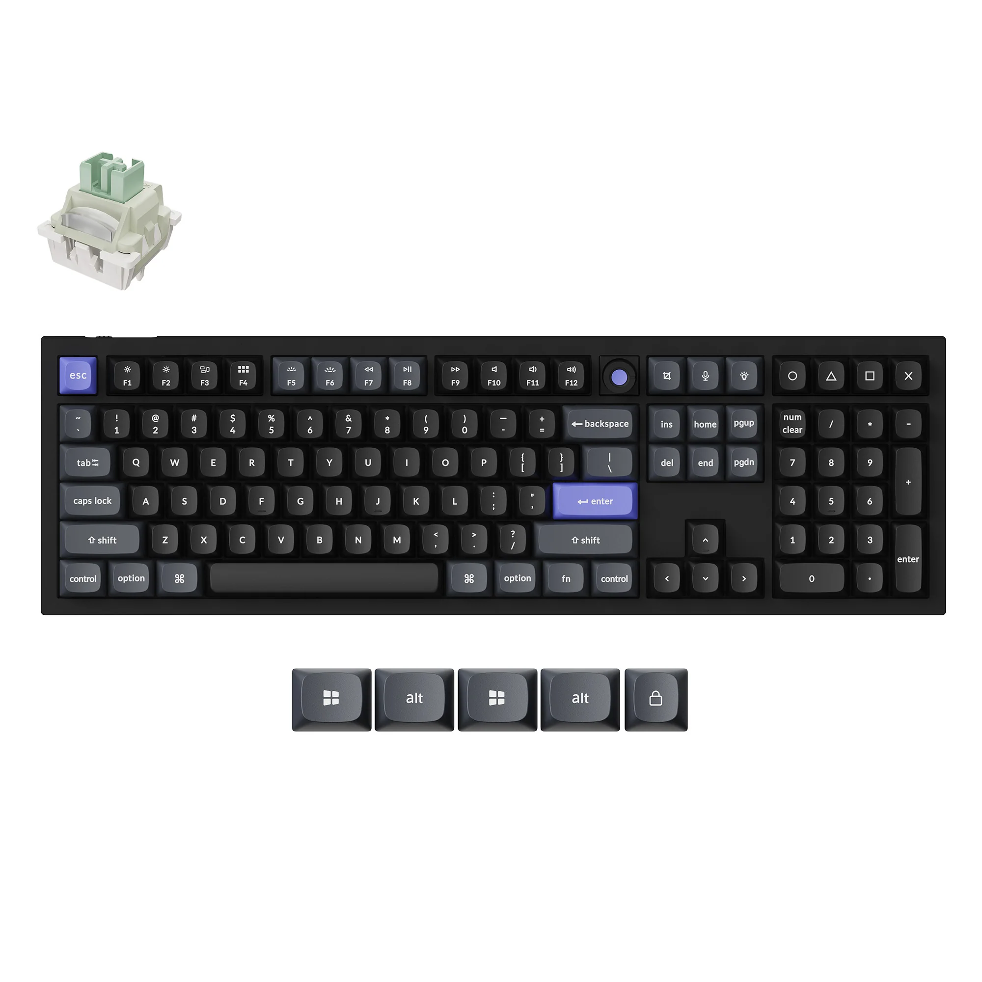 Keychron Q6 HE 8K Magnetic Switch Keyboard - Image 7
