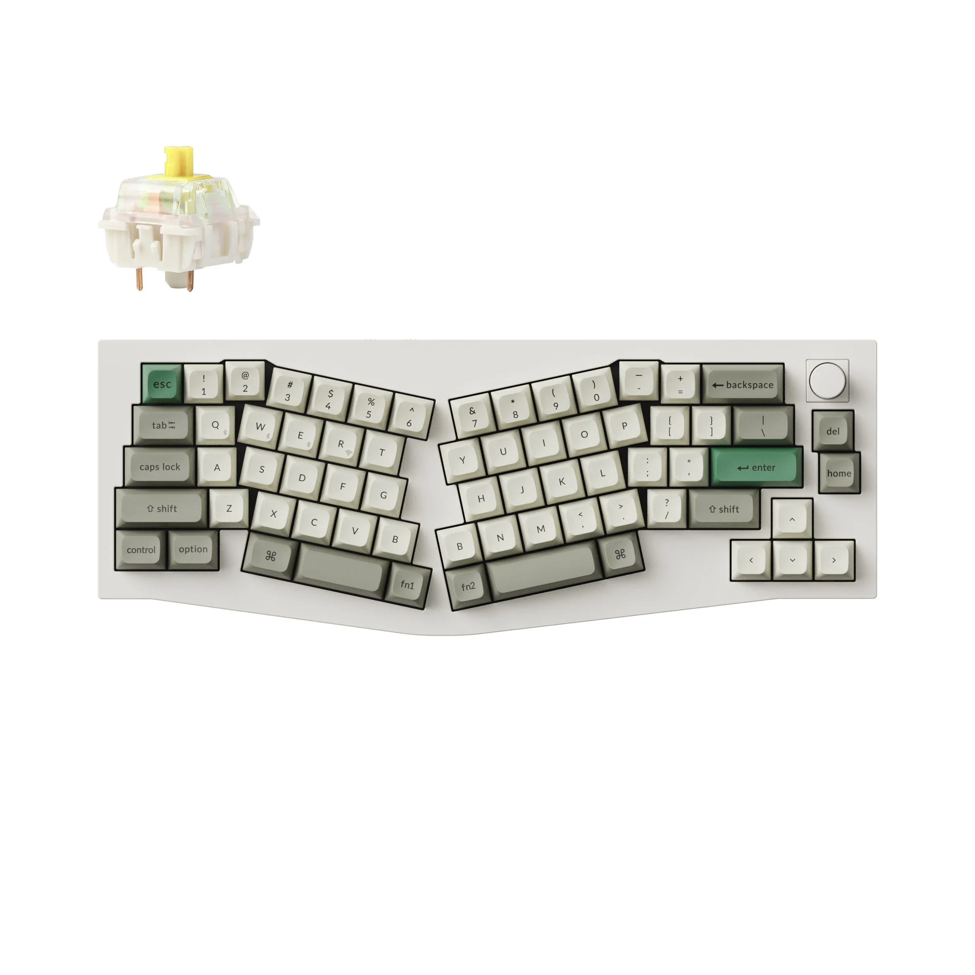 Keychron Q8 Max (Alice Layout) QMK/VIA Wireless Custom Mechanical Keyboard - Image 6