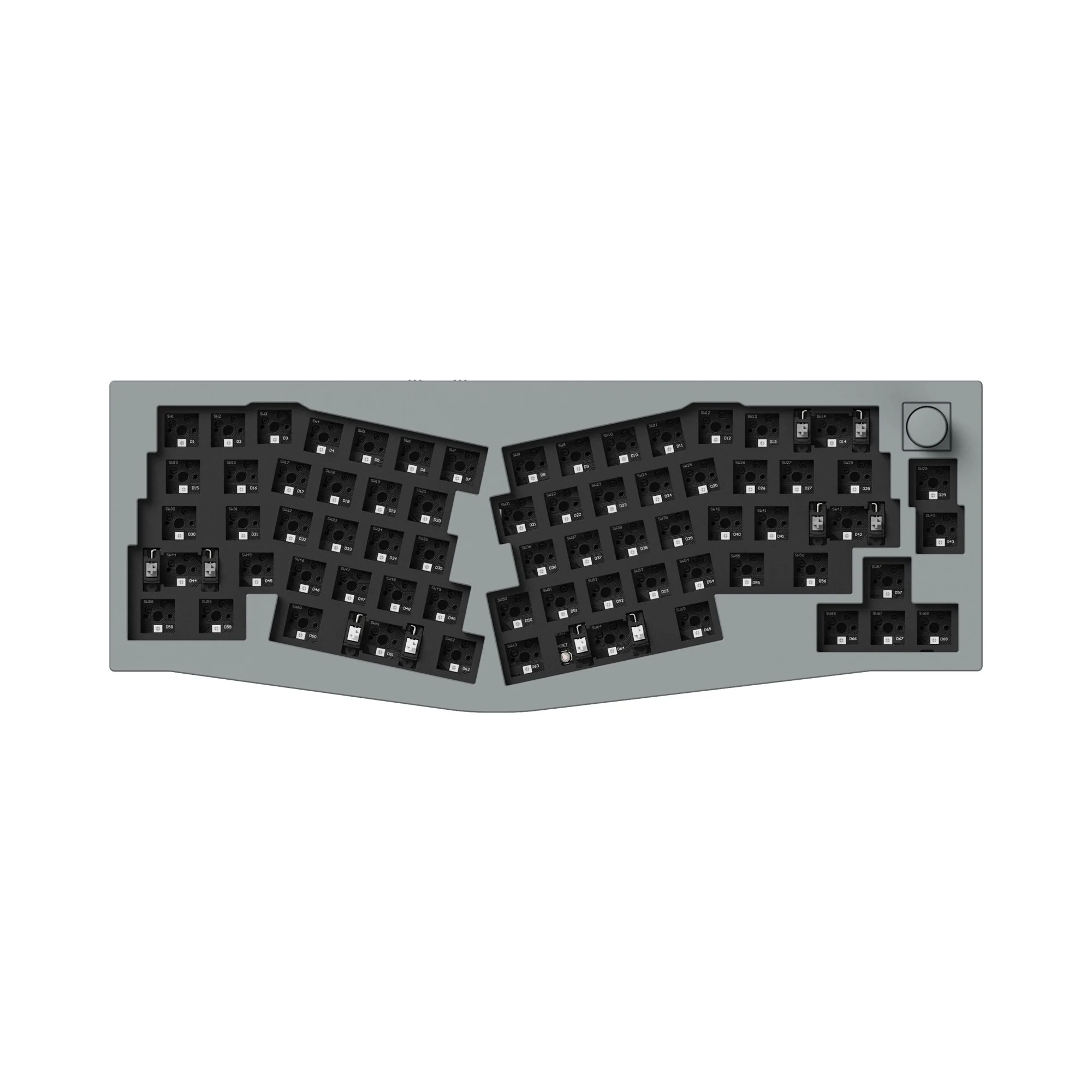 Keychron Q8 Pro (Alice Layout) QMK/VIA Wireless Custom Mechanical Keyboard - Image 11