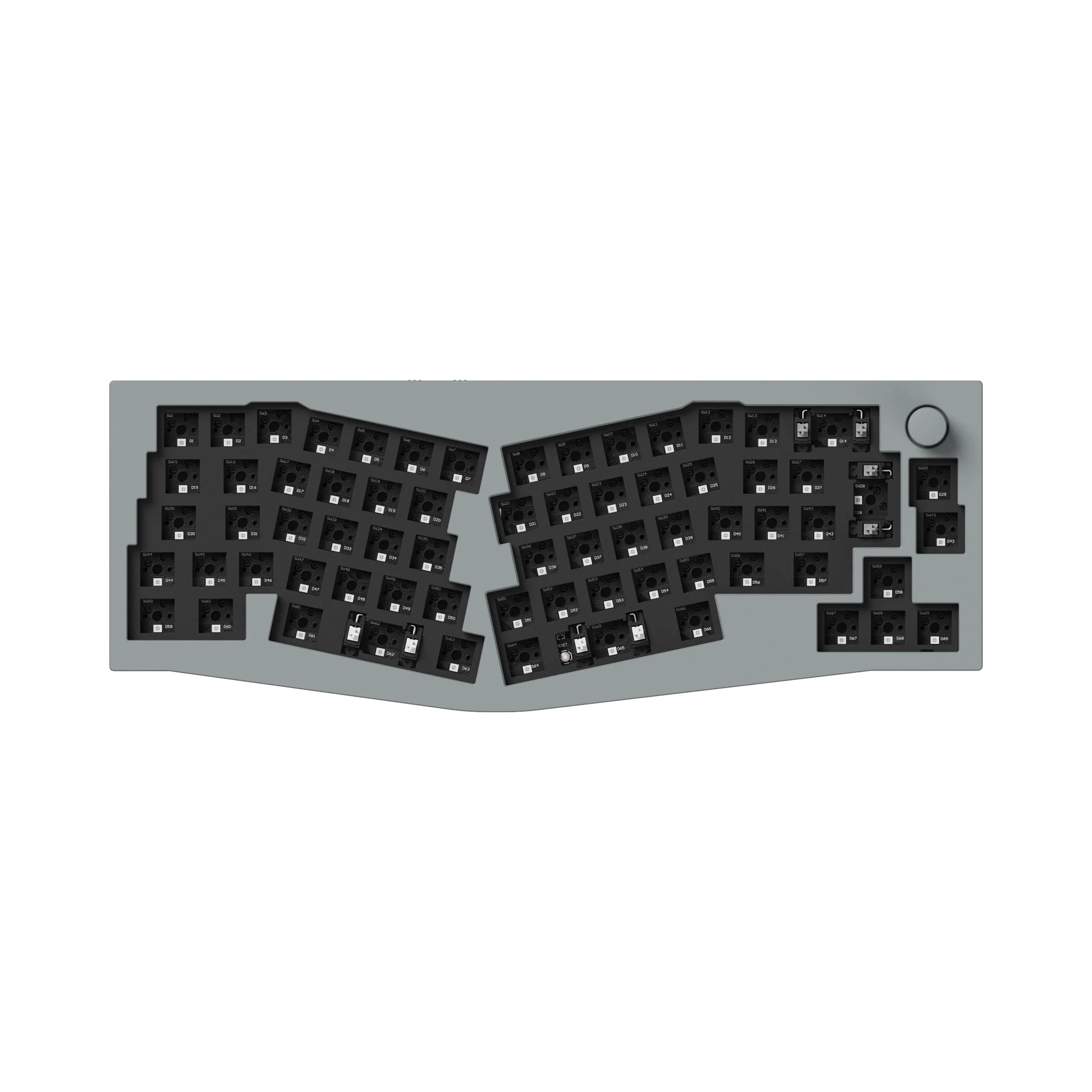 Keychron Q8 Pro (Alice Layout) QMK/VIA Wireless Custom Mechanical Keyboard - Image 14