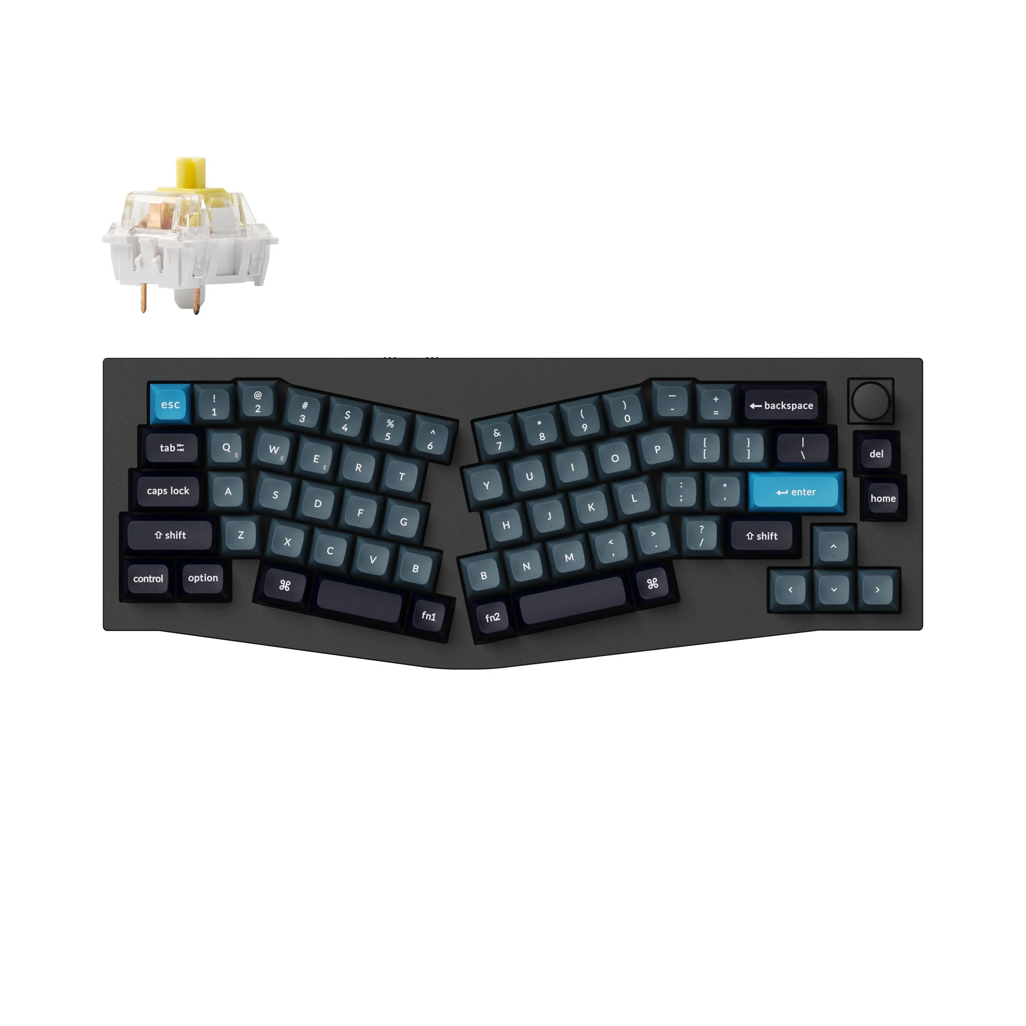 Keychron Q8 Pro (Alice Layout) QMK/VIA Wireless Custom Mechanical Keyboard - Image 3