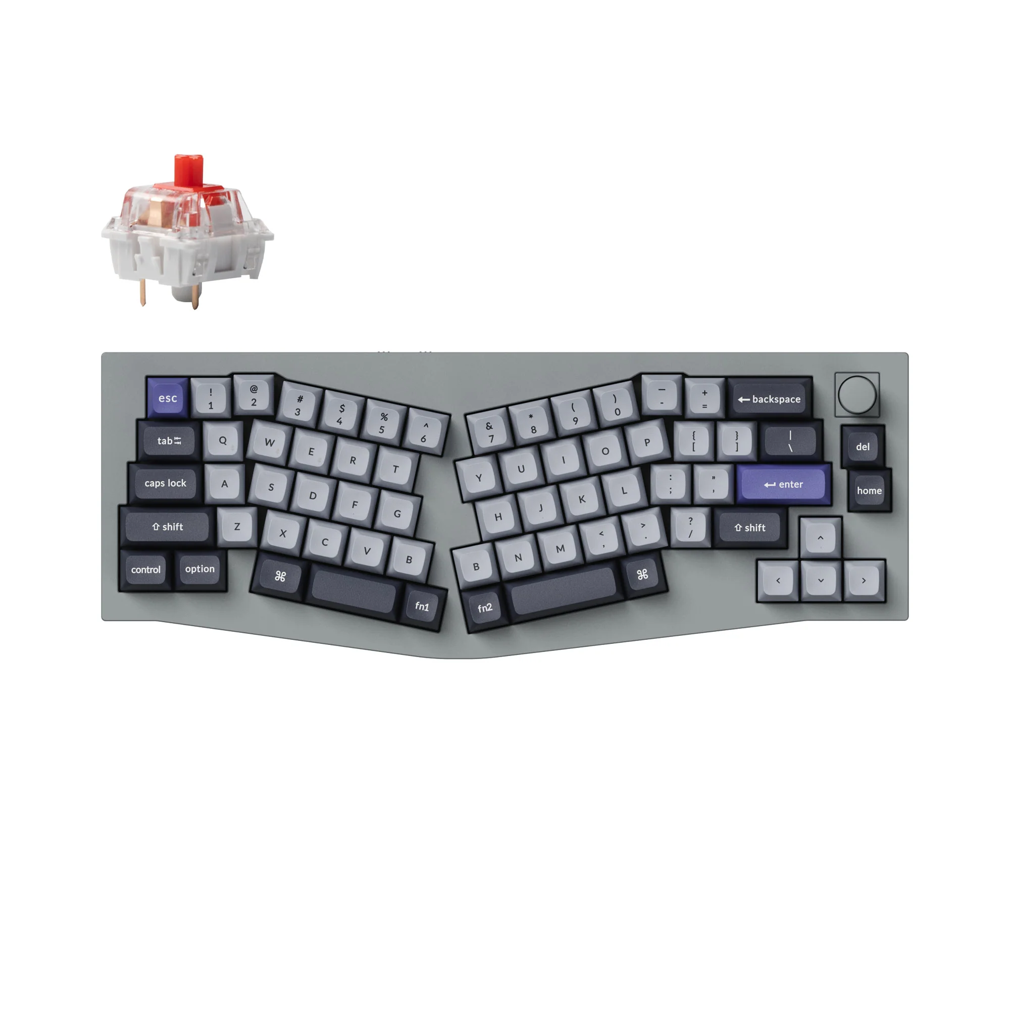 Keychron Q8 Pro (Alice Layout) QMK/VIA Wireless Custom Mechanical Keyboard - Image 4