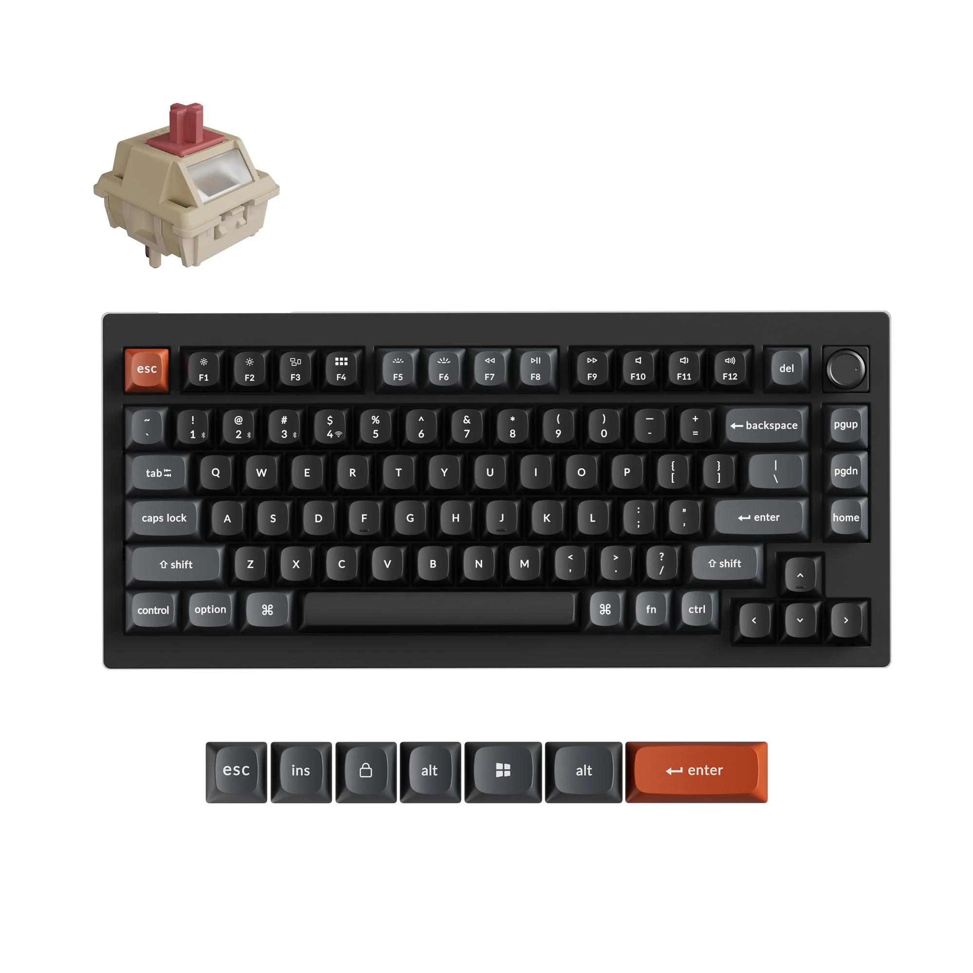Keychron V1 Ultra 8K Wireless Custom Mechanical Keyboard - Image 8