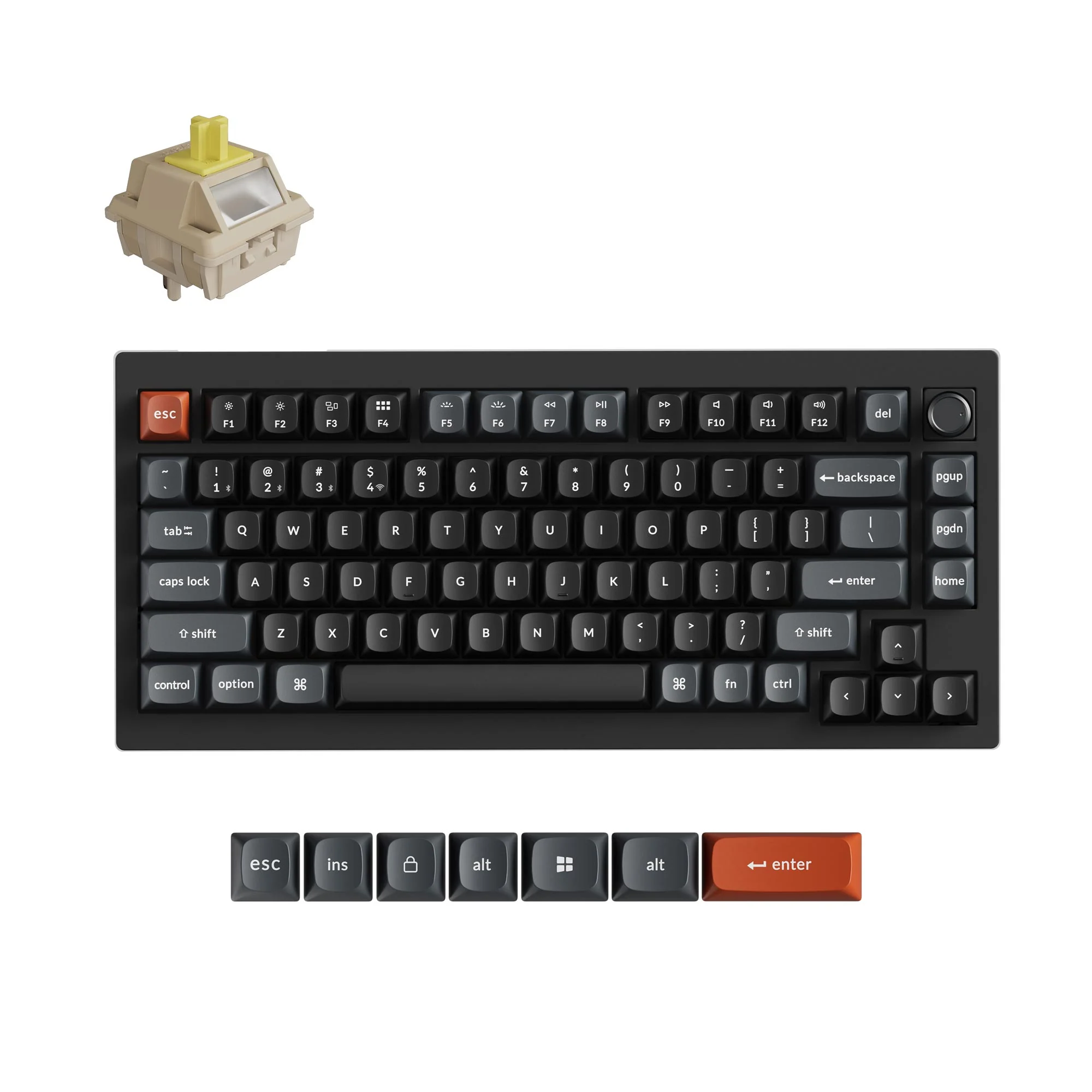Keychron V1 Ultra 8K Wireless Custom Mechanical Keyboard - Image 9