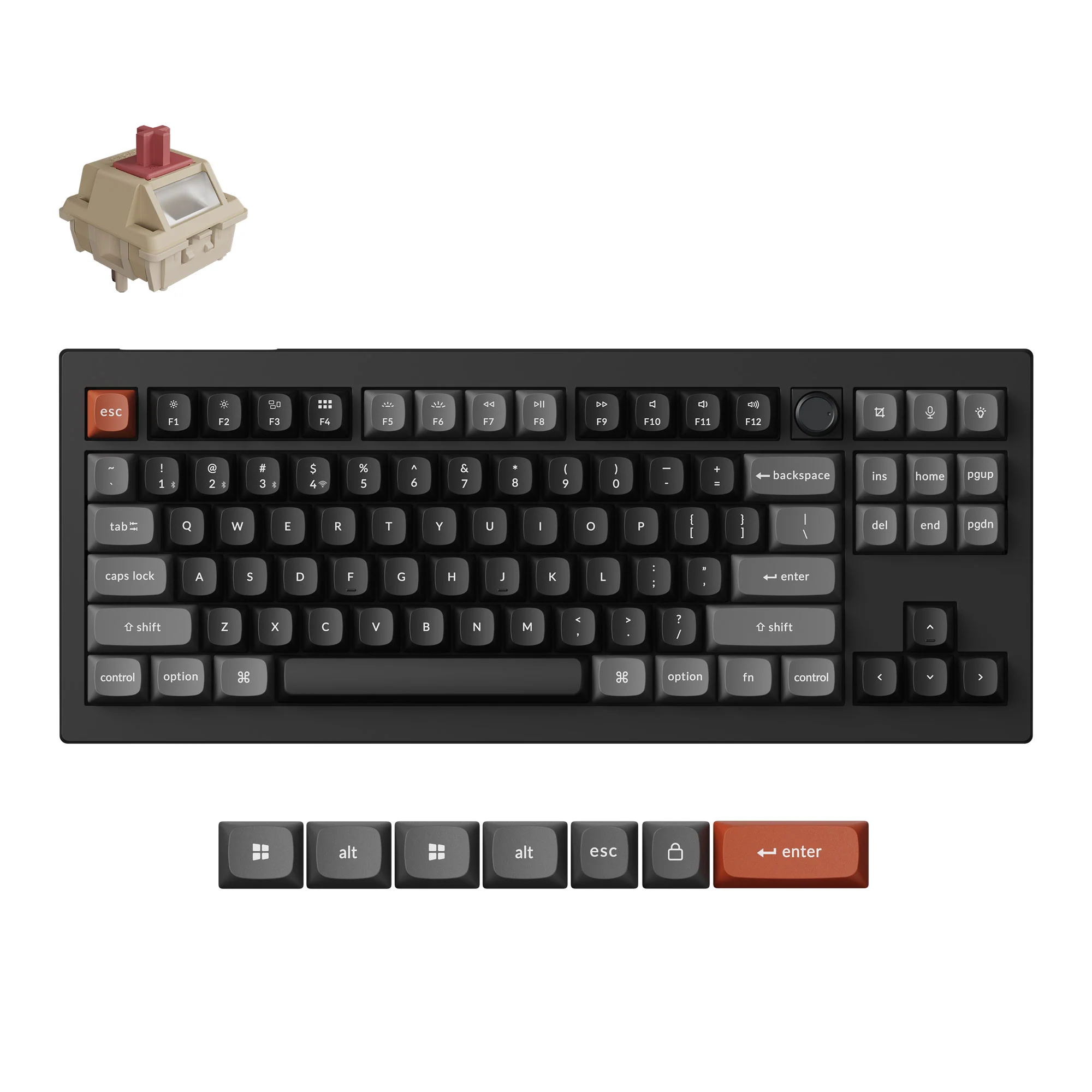 Keychron V3 Ultra 8K Wireless Custom Mechanical Keyboard - Image 8