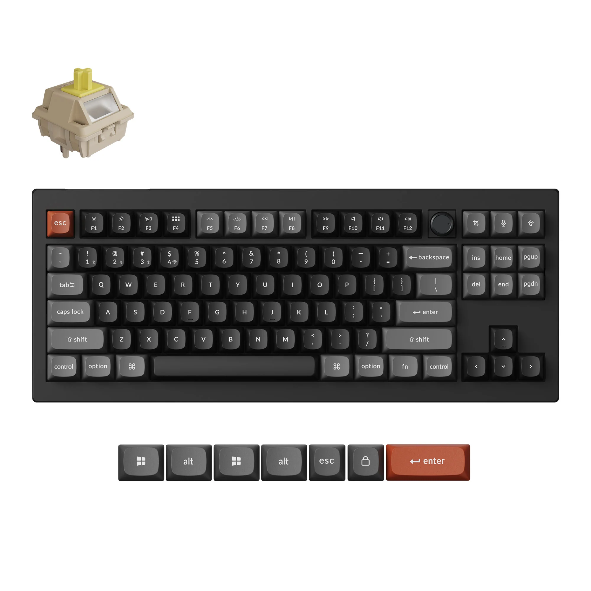 Keychron V3 Ultra 8K Wireless Custom Mechanical Keyboard - Image 9