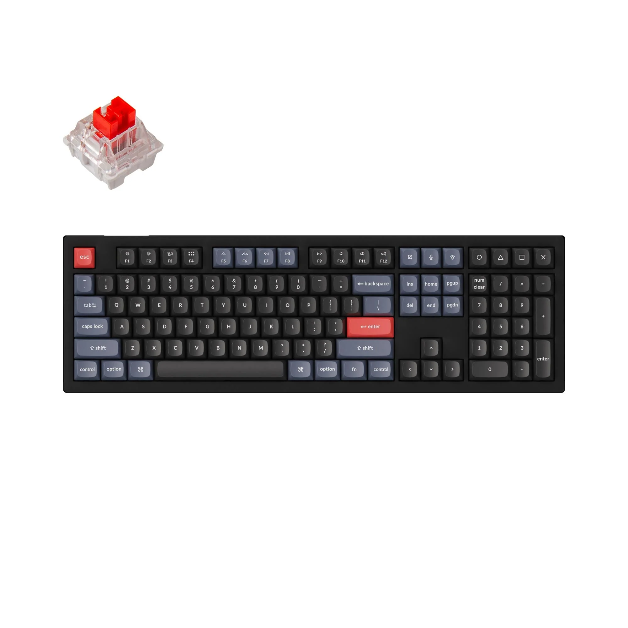 Keychron V6 QMK Custom Mechanical Keyboard - Image 4