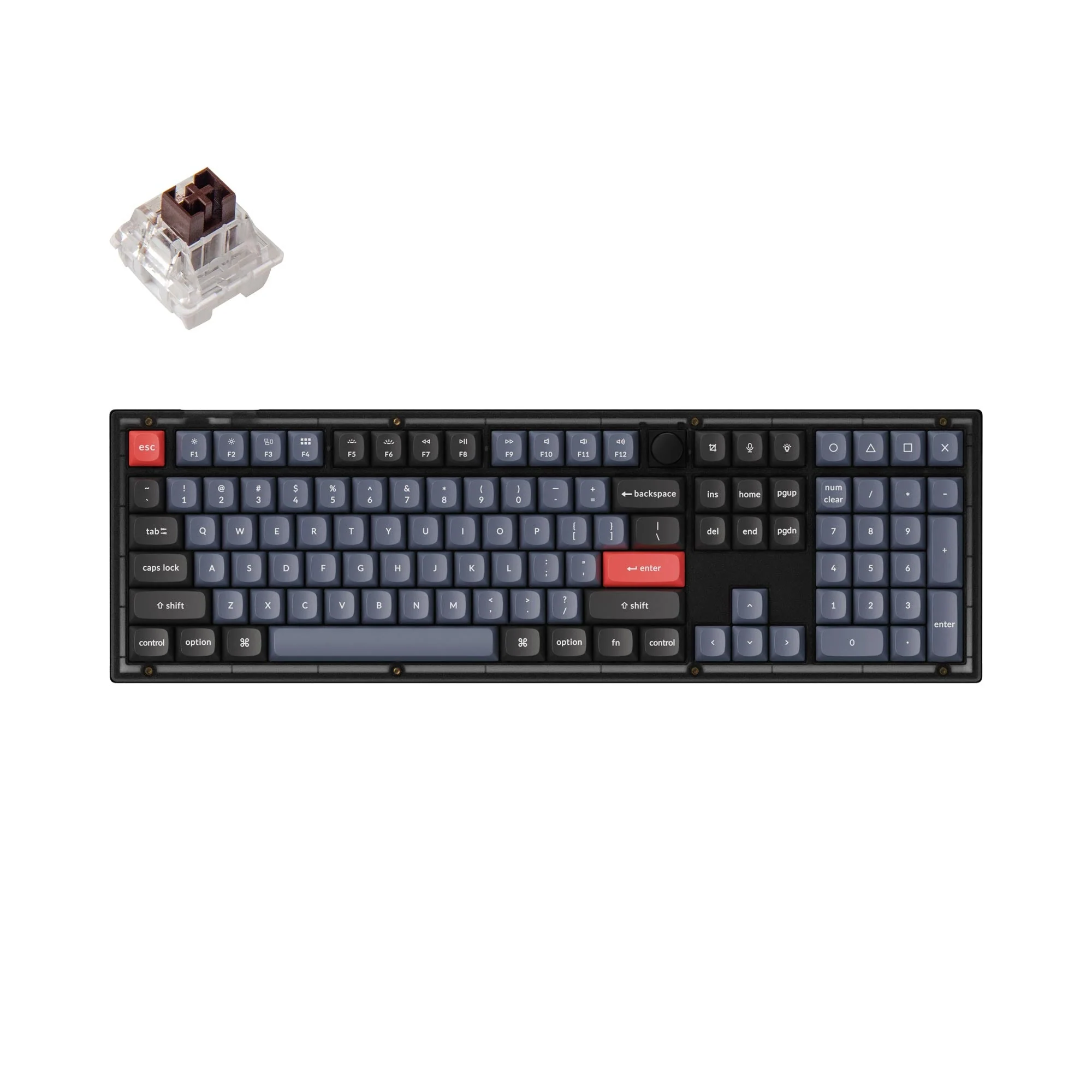 Keychron V6 QMK Custom Mechanical Keyboard - Image 9